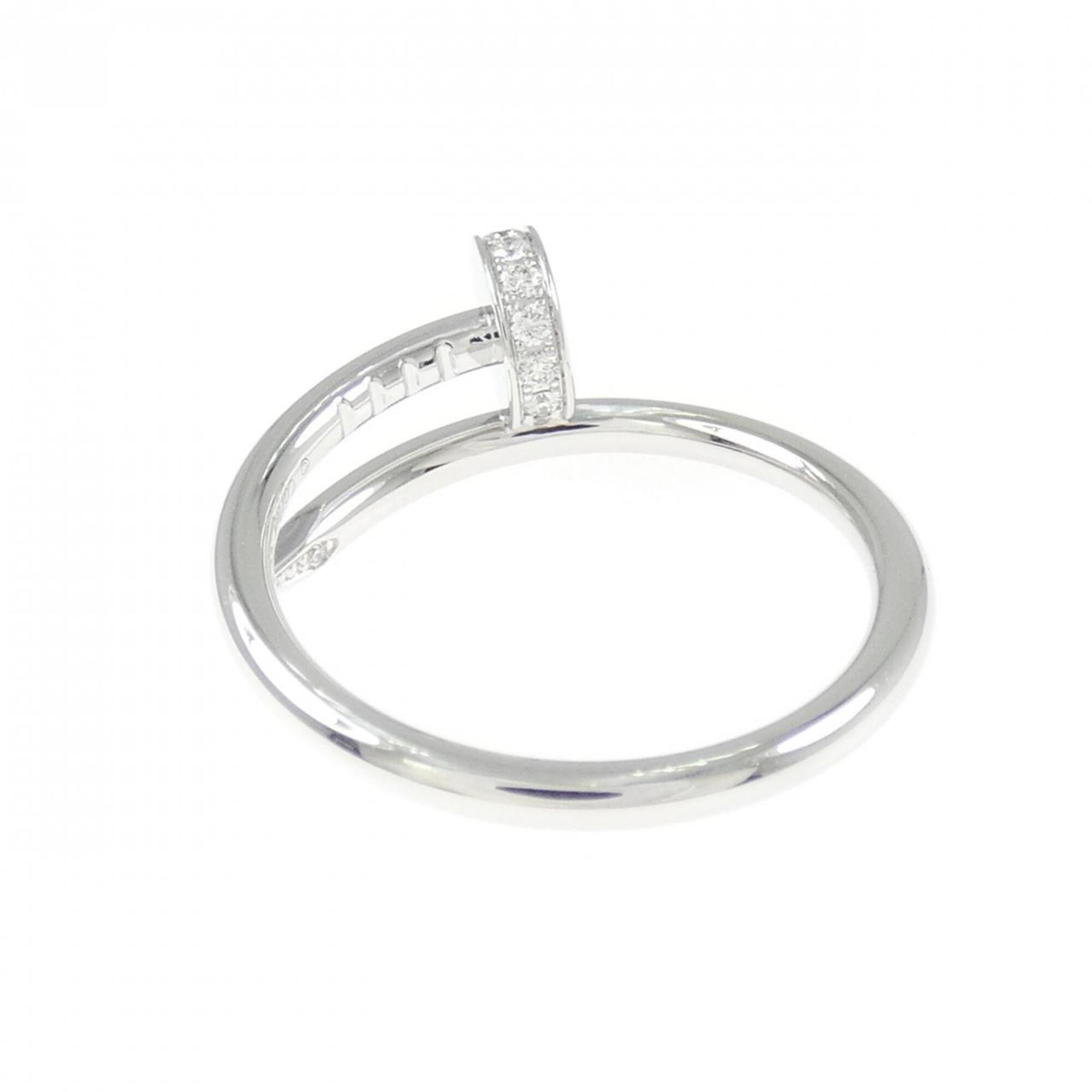 Cartier White Gold White Gold (18K) Band Ring (Pre-Owned)