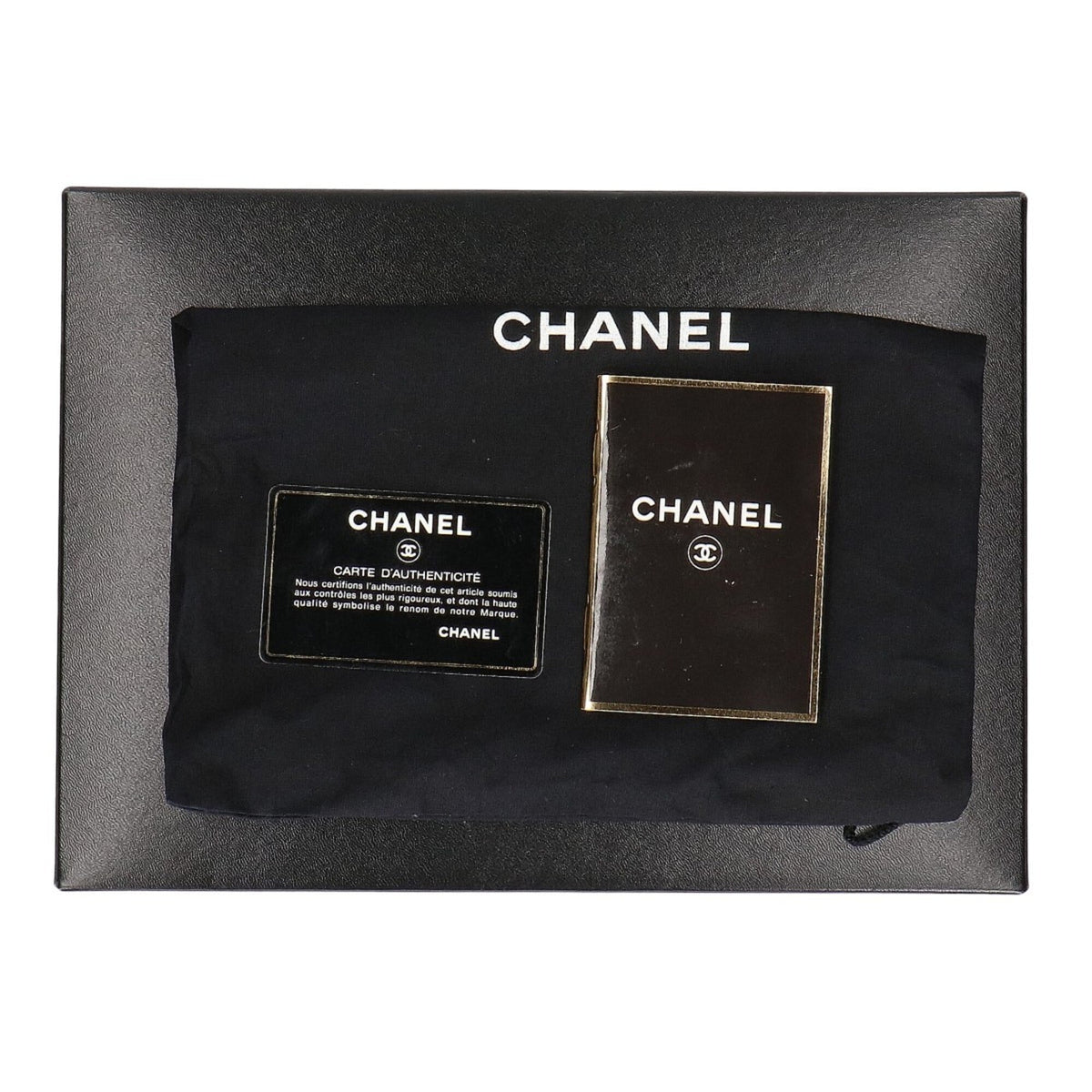 Chanel Black Leather Shoulder Bag (Pre-Owned)
