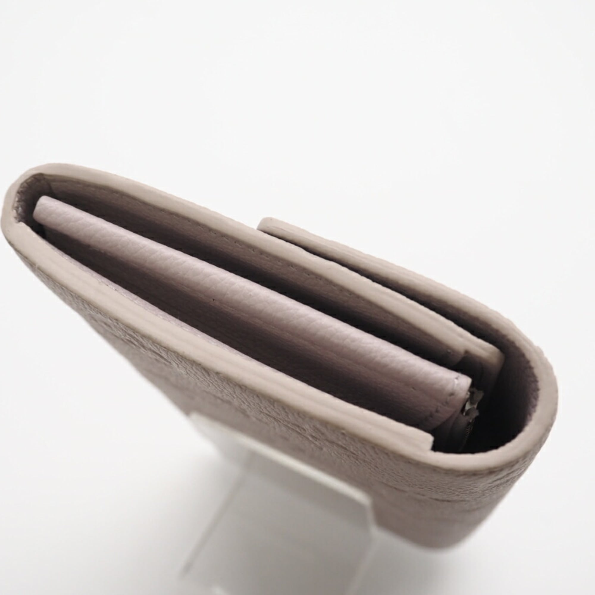 Louis Vuitton Empreinte Gray Pink Leather Long Wallet (Bi-Fold) (Pre-Owned)