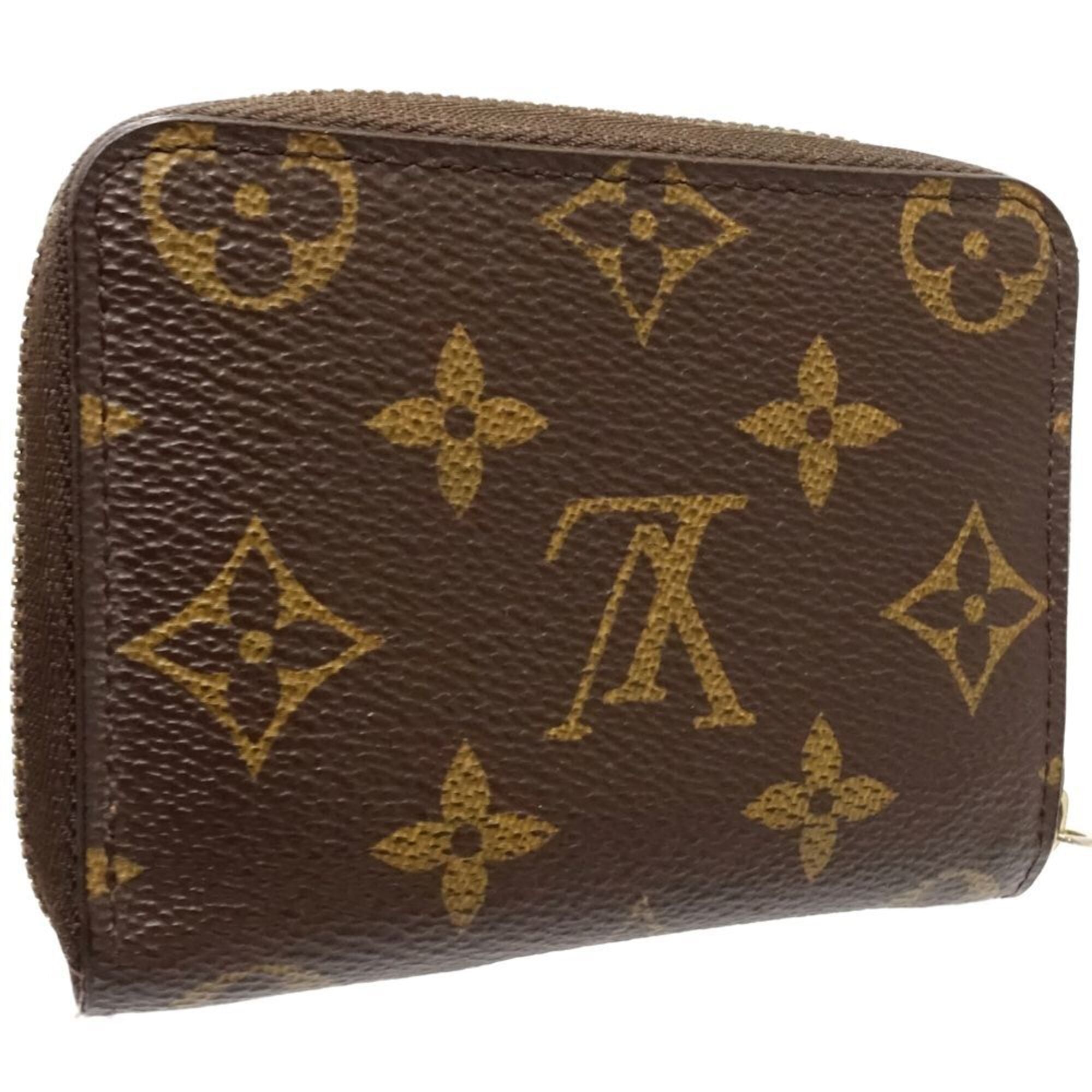 Louis Vuitton Brown Monogram Coin Purse/Coin Case (Pre-Owned)
