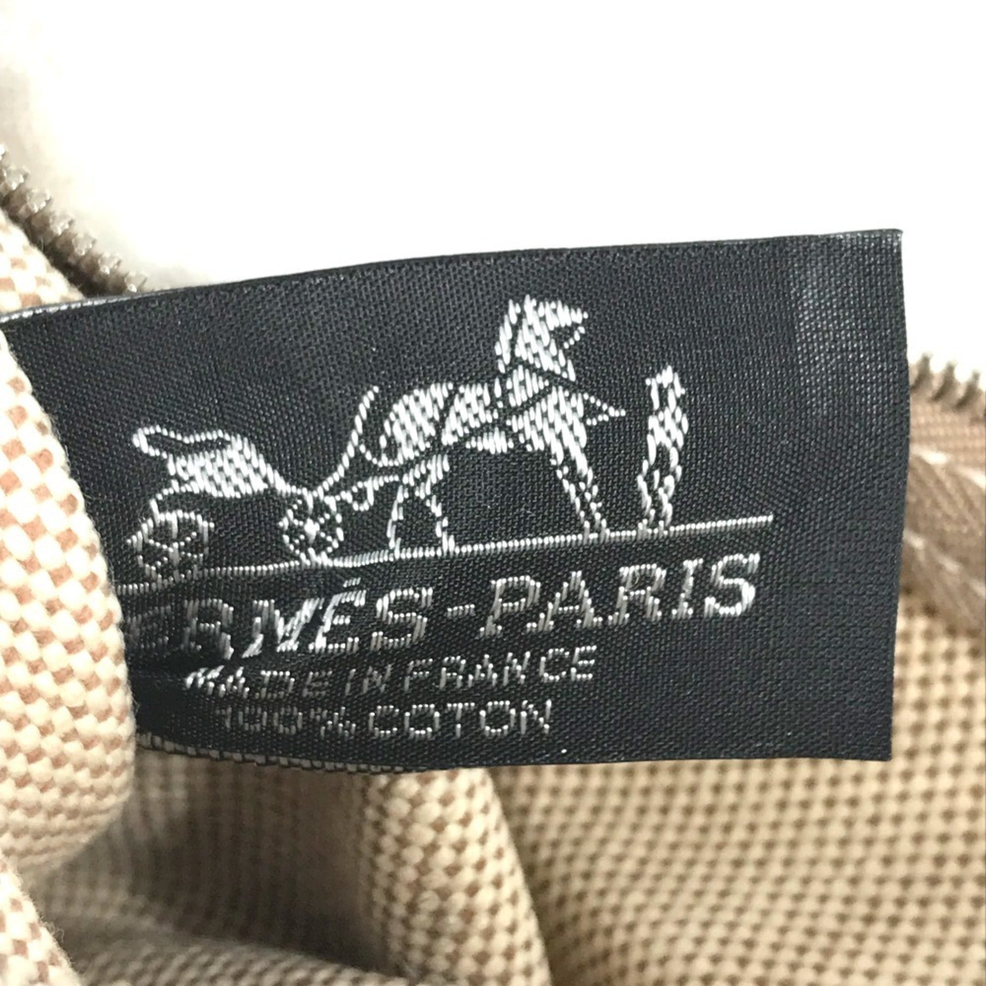 Hermes Multi-Color Cotton Boston Bag Shoulder Bag Tote Bag (Pre-Owned)