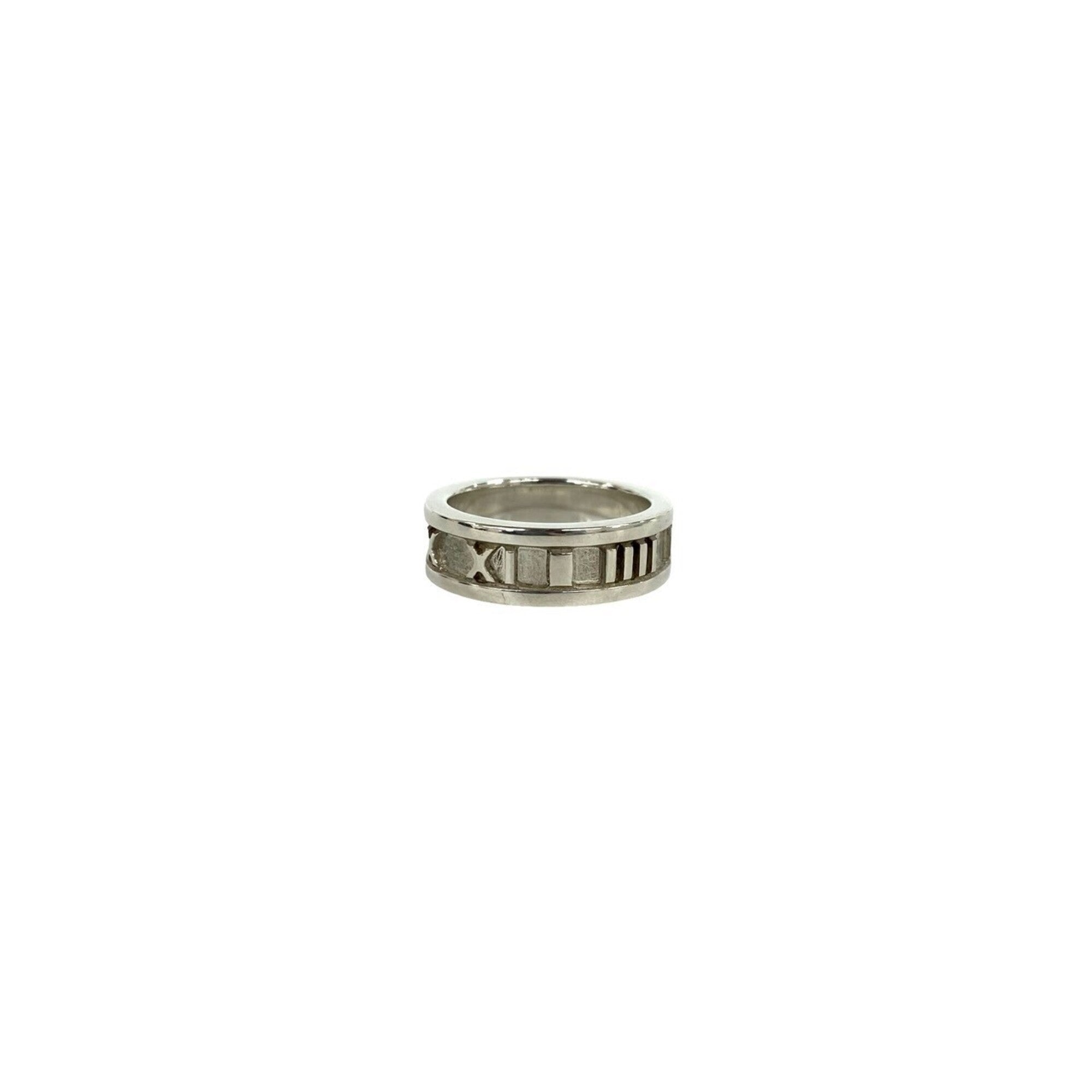 Tiffany Silver Silver 925 Band Ring (Pre-Owned)