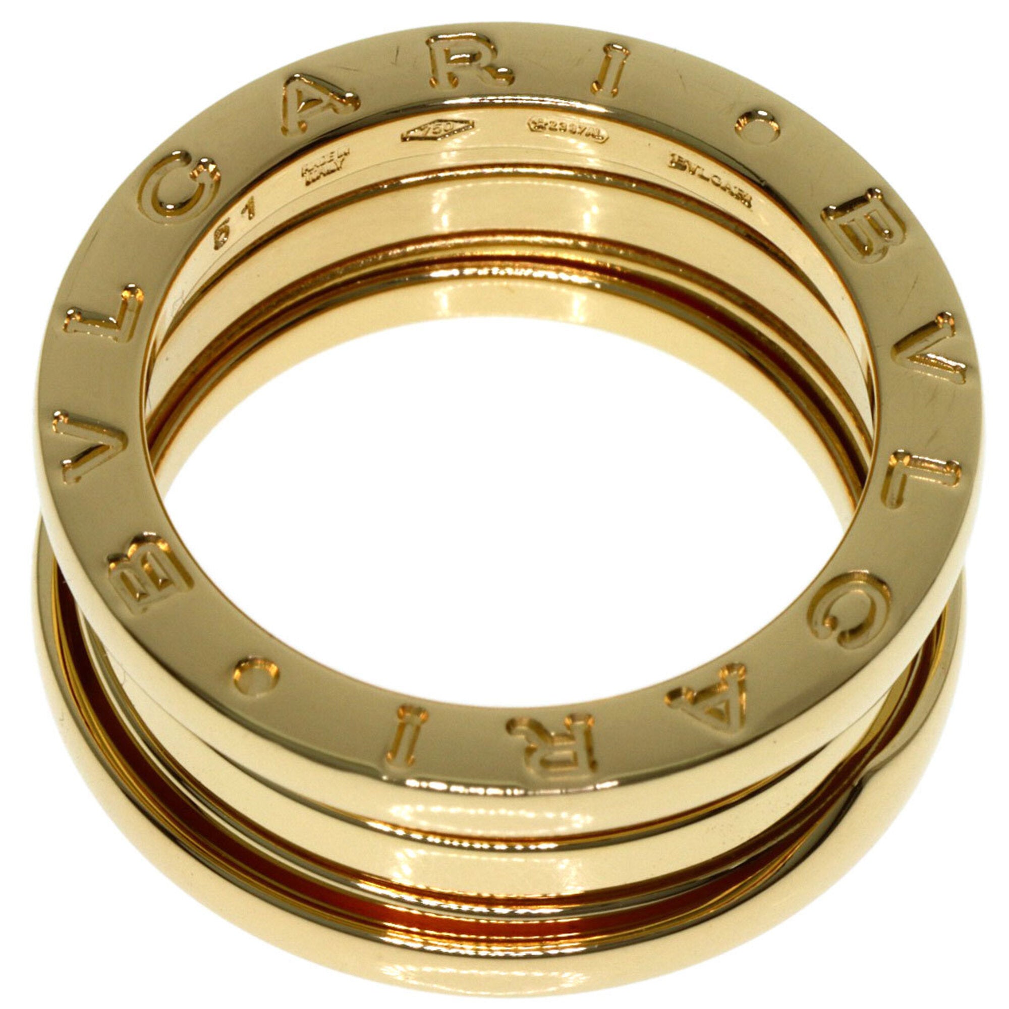 Bvlgari Yellow Gold Yellow Gold (18K) Band Ring (Pre-Owned)