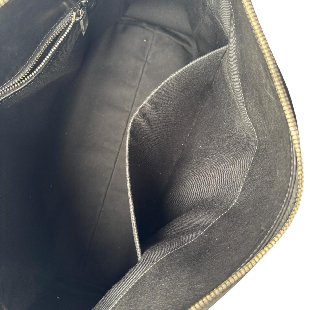 Dolce & Gabbana Black Leather Shoulder Bag Tote Bag (Pre-Owned)