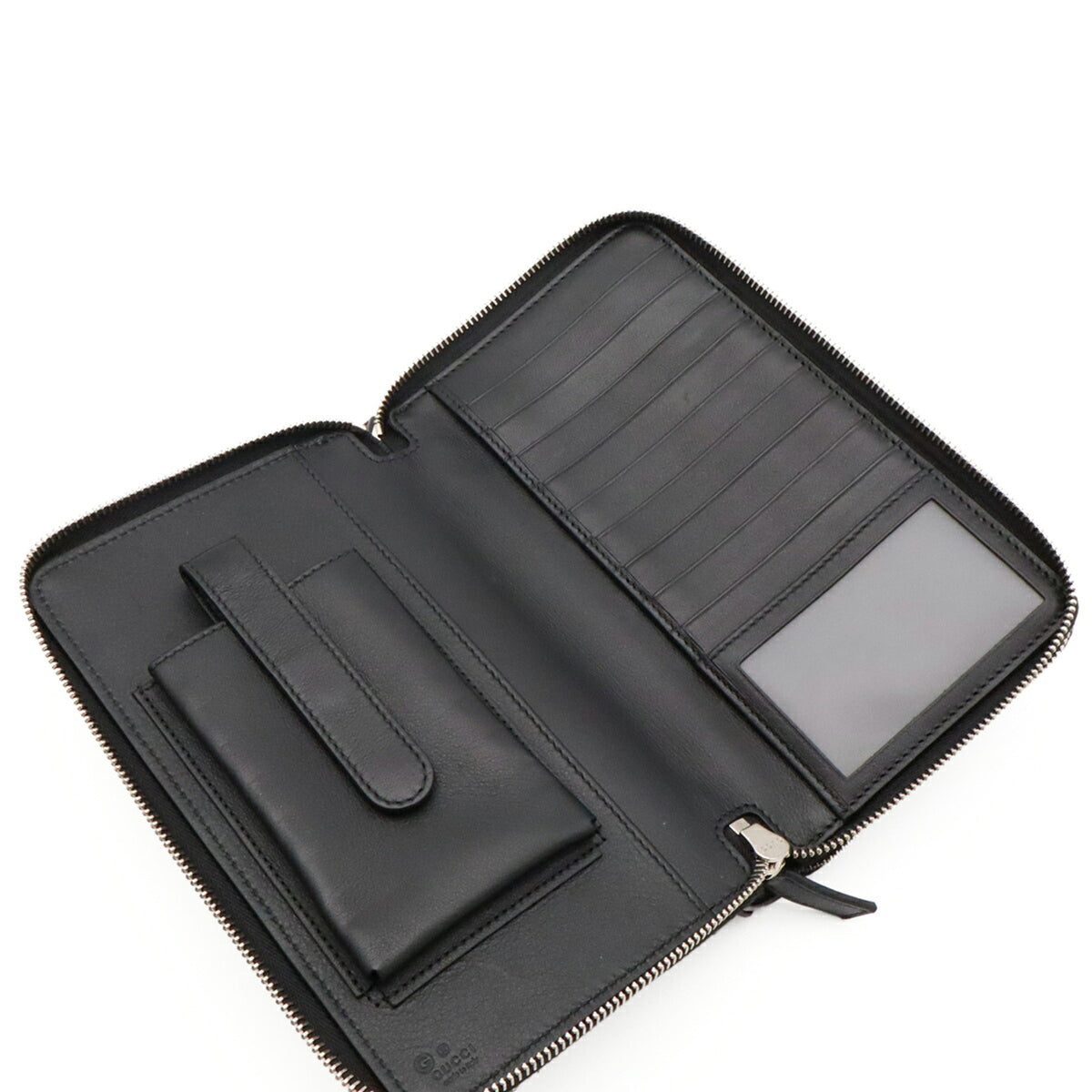 Gucci Black Leather Clutch Bag (Pre-Owned)