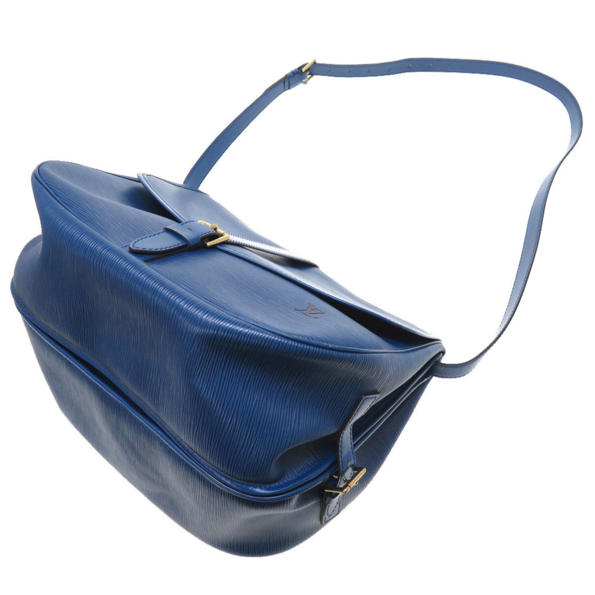 Louis Vuitton Epi Blue Toledo Blue Epi Leather Shoulder Bag (Pre-Owned)