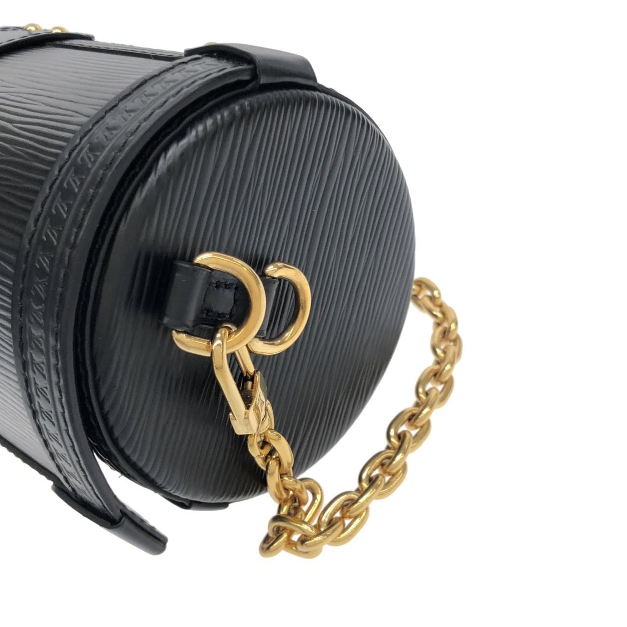 Louis Vuitton Epi Black Leather Shoulder Bag (Pre-Owned)