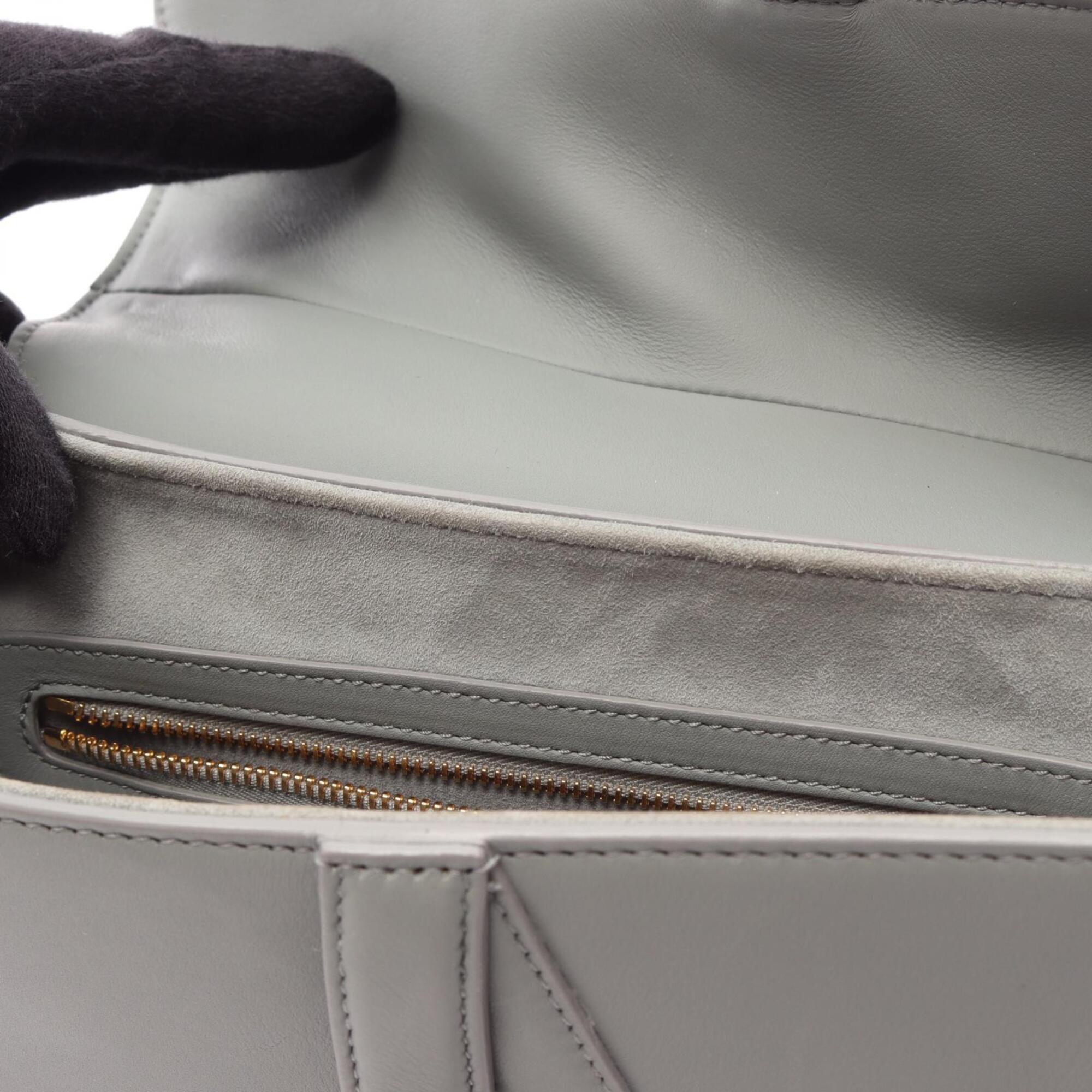 Christian Dior Green Leather Handbag Saddle Bag (Pre-Owned)
