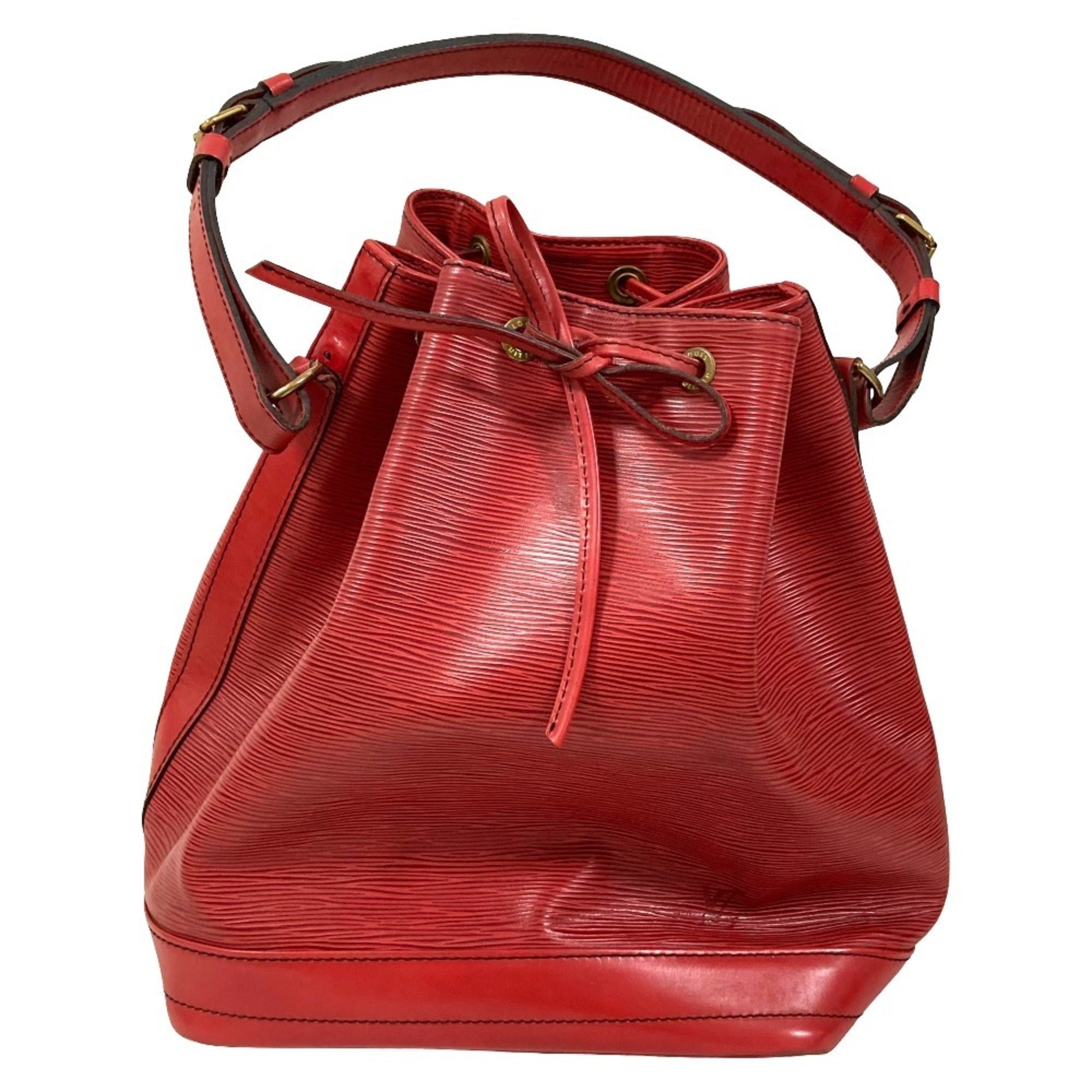 Louis Vuitton Castilian Red Epi Leather Shoulder Bag (Pre-Owned)