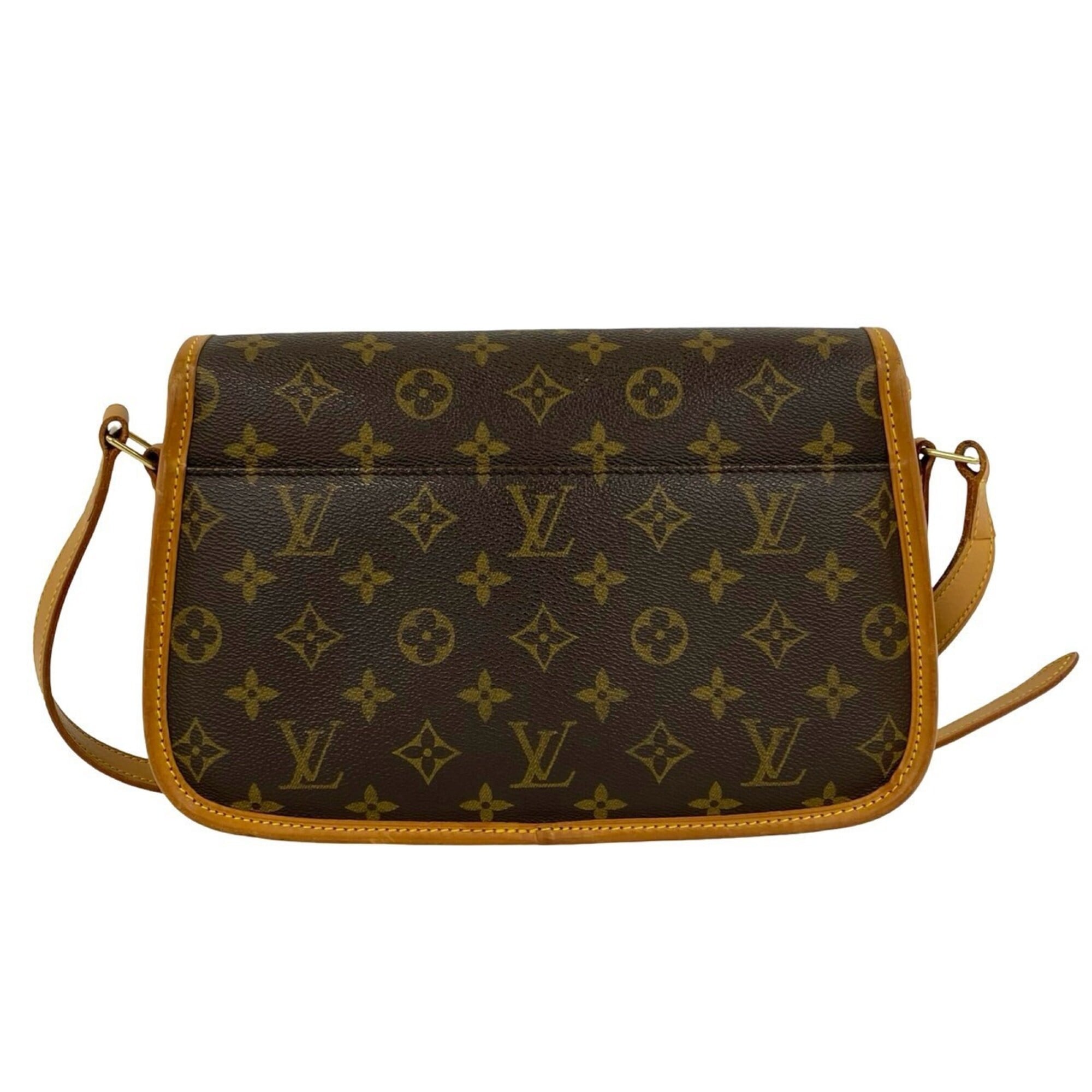 Louis Vuitton Brown Leather Pvc Pochette Shoulder Bag (Pre-Owned)