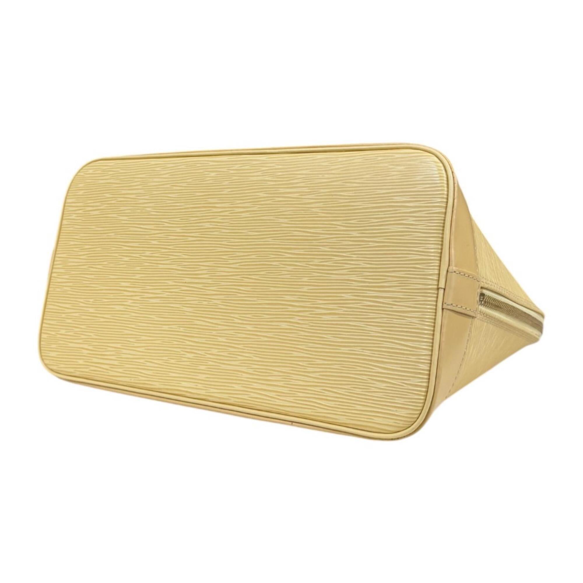 Louis Vuitton Epi Beige Epi Leather Handbag (Pre-Owned)