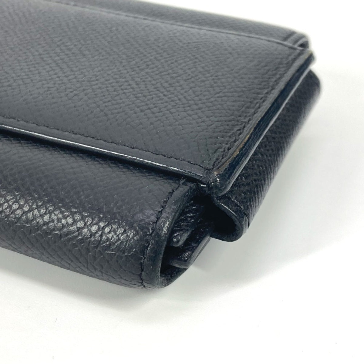 Hermes Black Epsom Leather Long Wallet (Bi-Fold) (Pre-Owned)