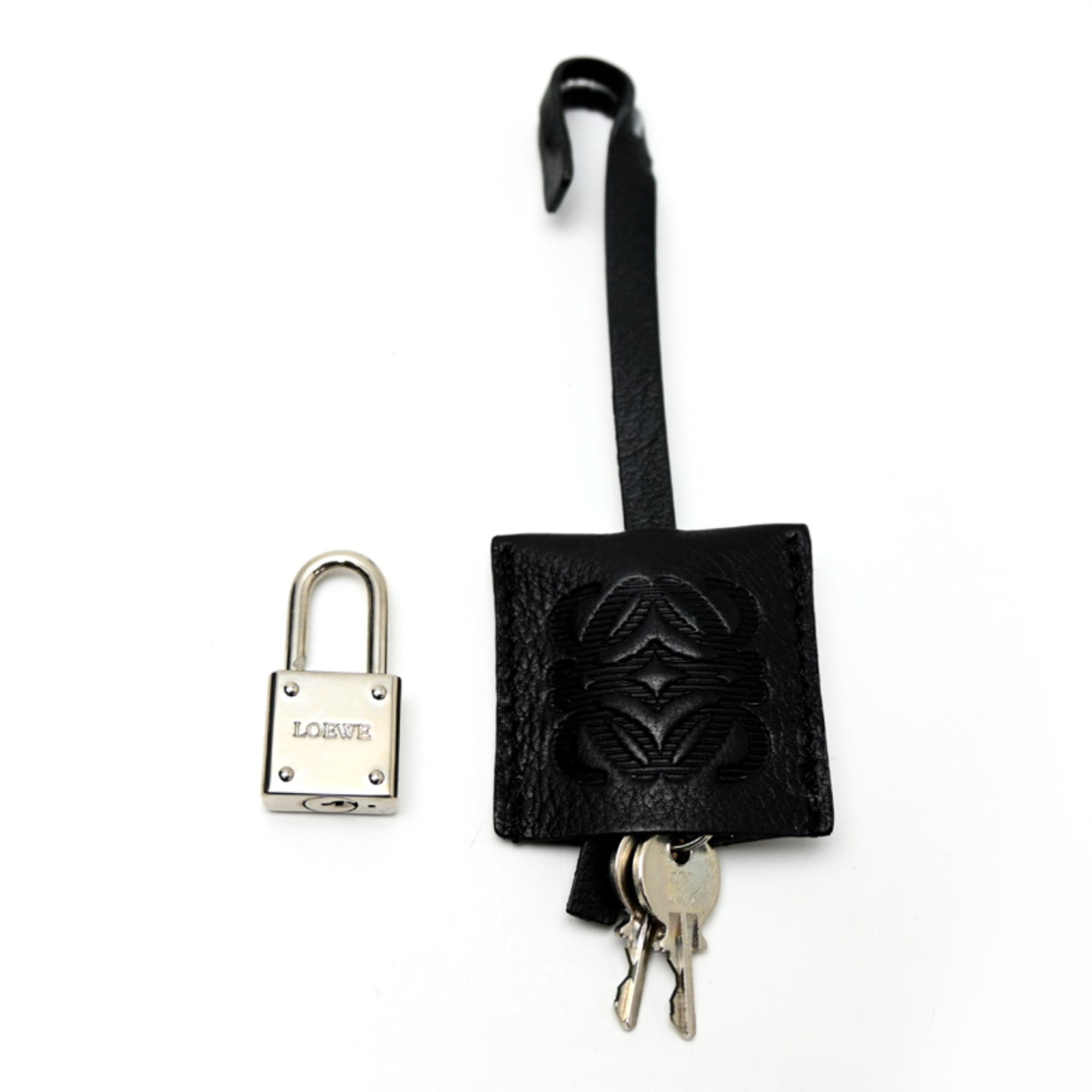 Loewe Black Leather Handbag (Pre-Owned)