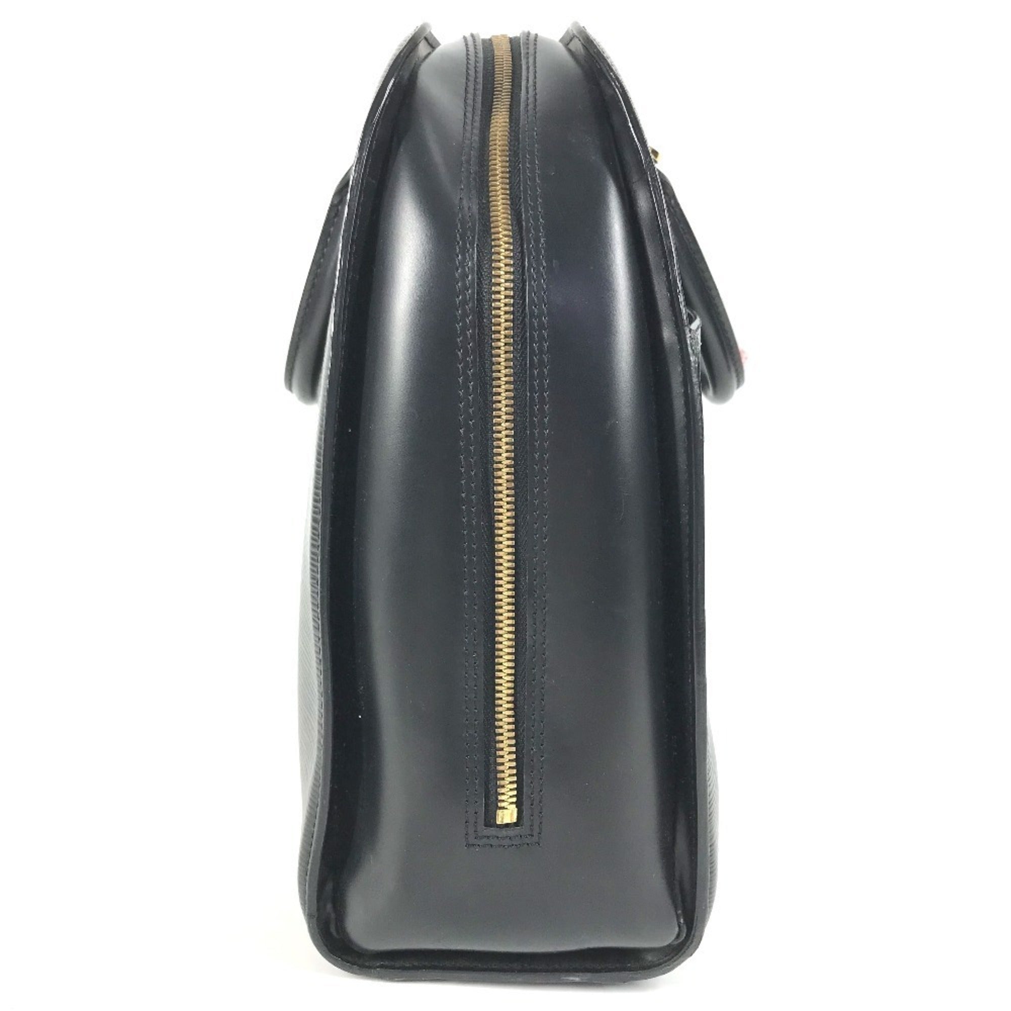 Louis Vuitton Epi Black Noir Boston Bag Handbag Tote Bag (Pre-Owned)