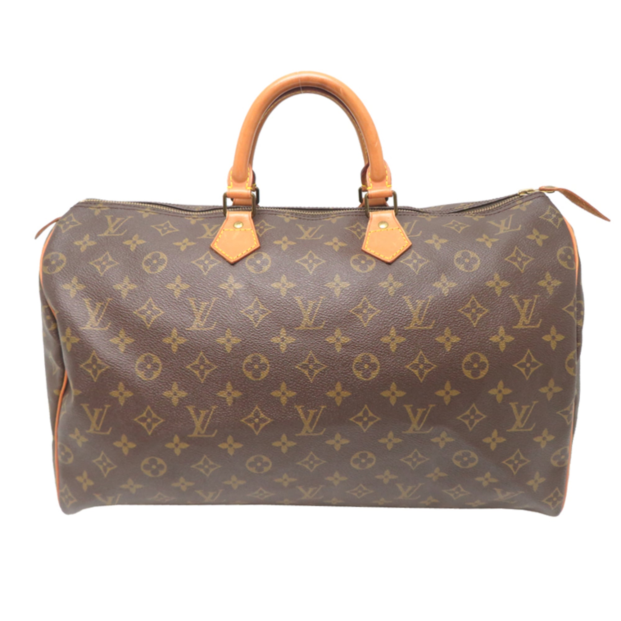 Louis Vuitton Brown Monogram Boston Bag (Pre-Owned)