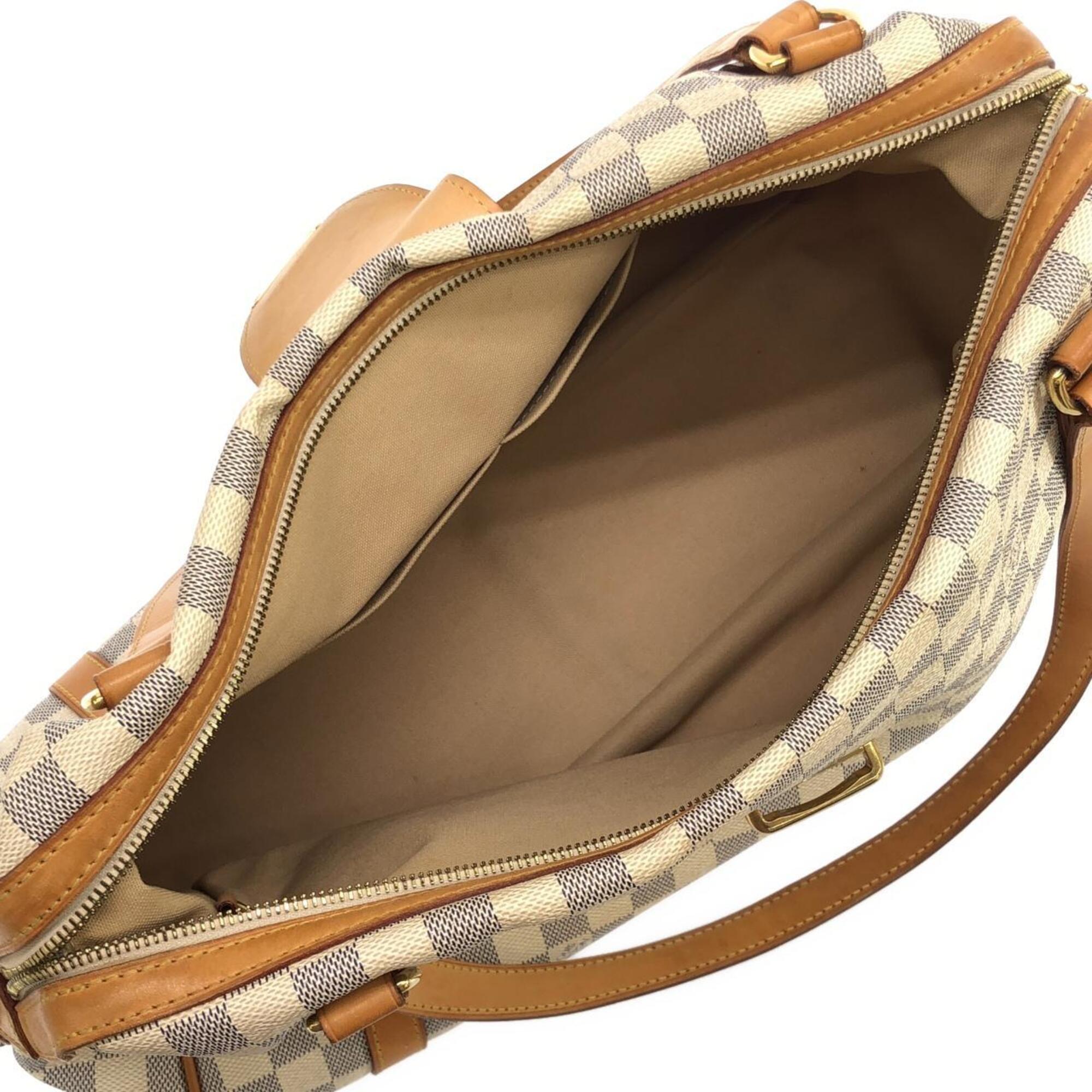 Louis Vuitton Azur Coated Canvas Shoulder Bag (Pre-Owned)