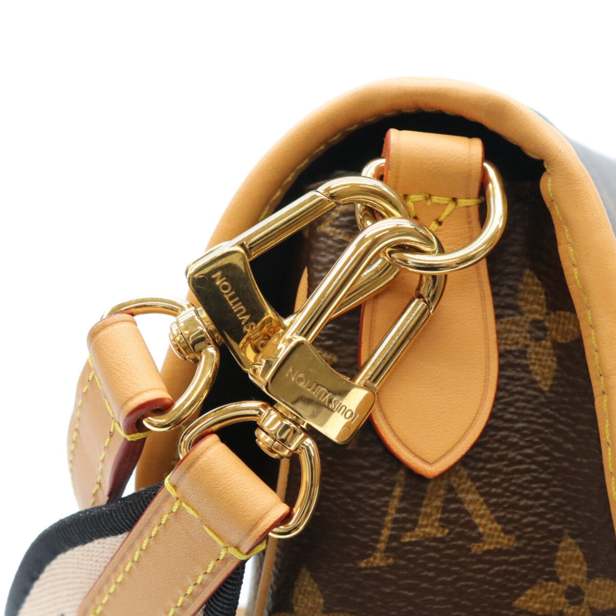 Louis Vuitton Brown Monogram Shoulder Bag (Pre-Owned)