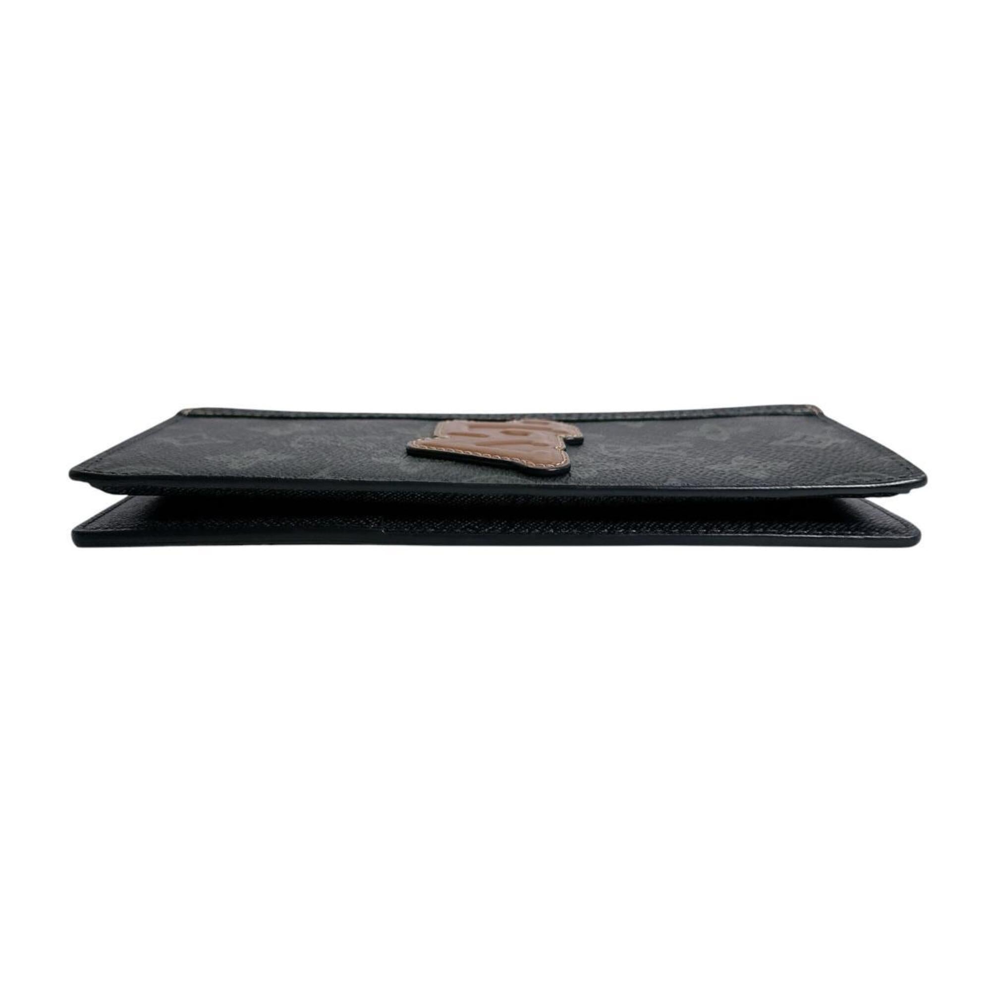 Louis Vuitton Dark Green Galle Monogram Or Monogram Long Wallet (Bi-Fold) (Pre-Owned)