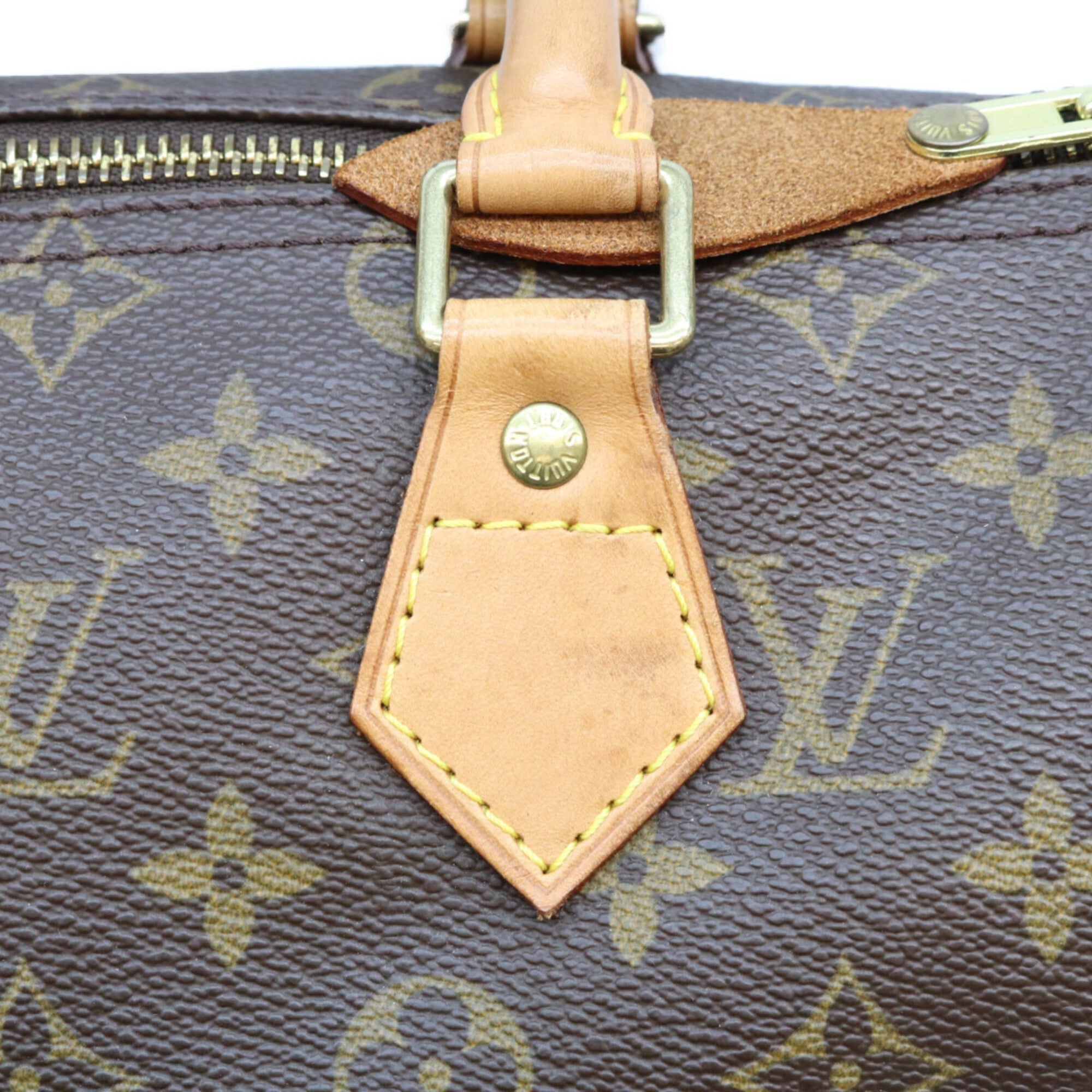 Louis Vuitton Brown Monogram Boston Bag (Pre-Owned)