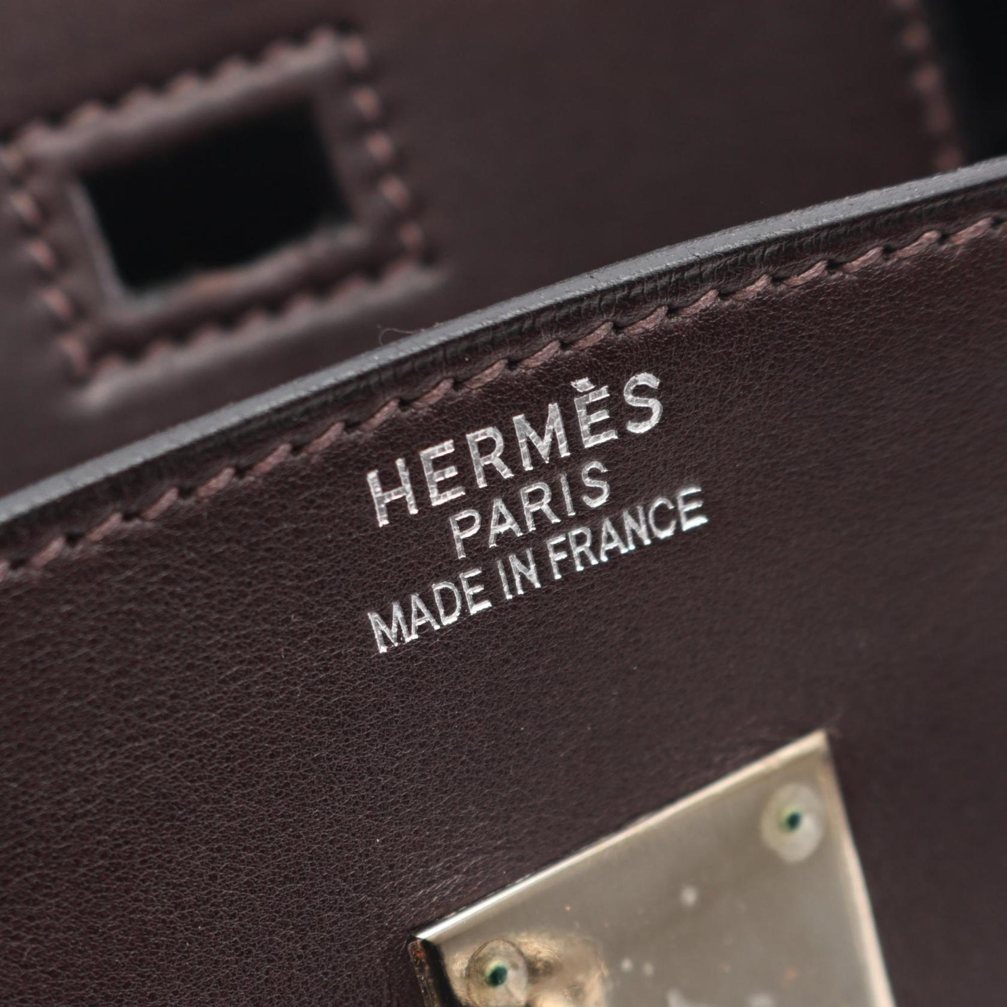 Hermes Brown Multi-Color Leather Handbag (Pre-Owned)