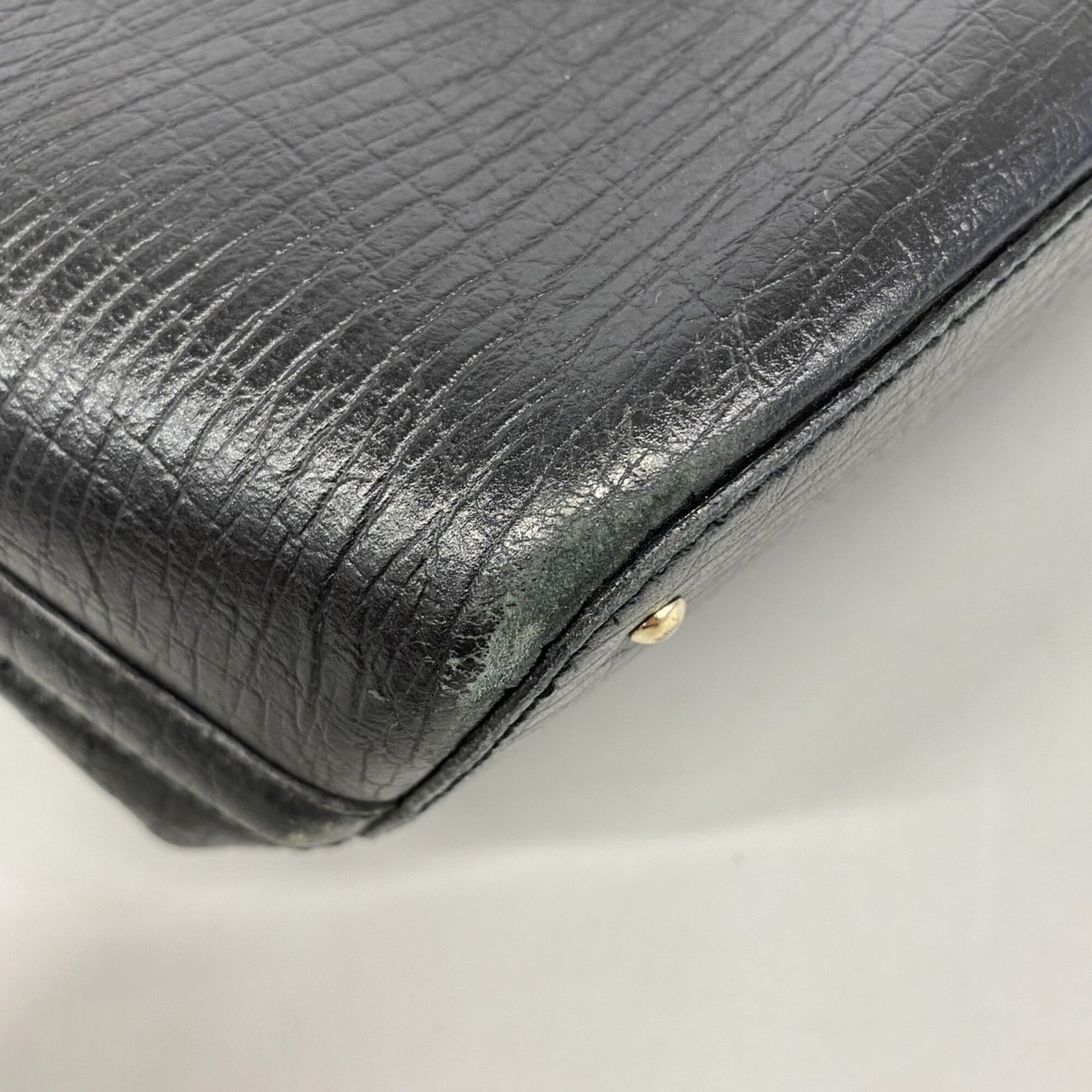 Gucci Black Canvas Tote Bag (Pre-Owned)