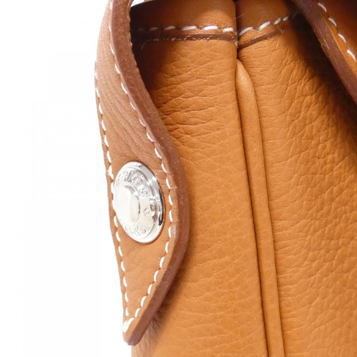 Hermes Brown Etrusque Taurillon Clemence Leather Shoulder Bag (Pre-Owned)