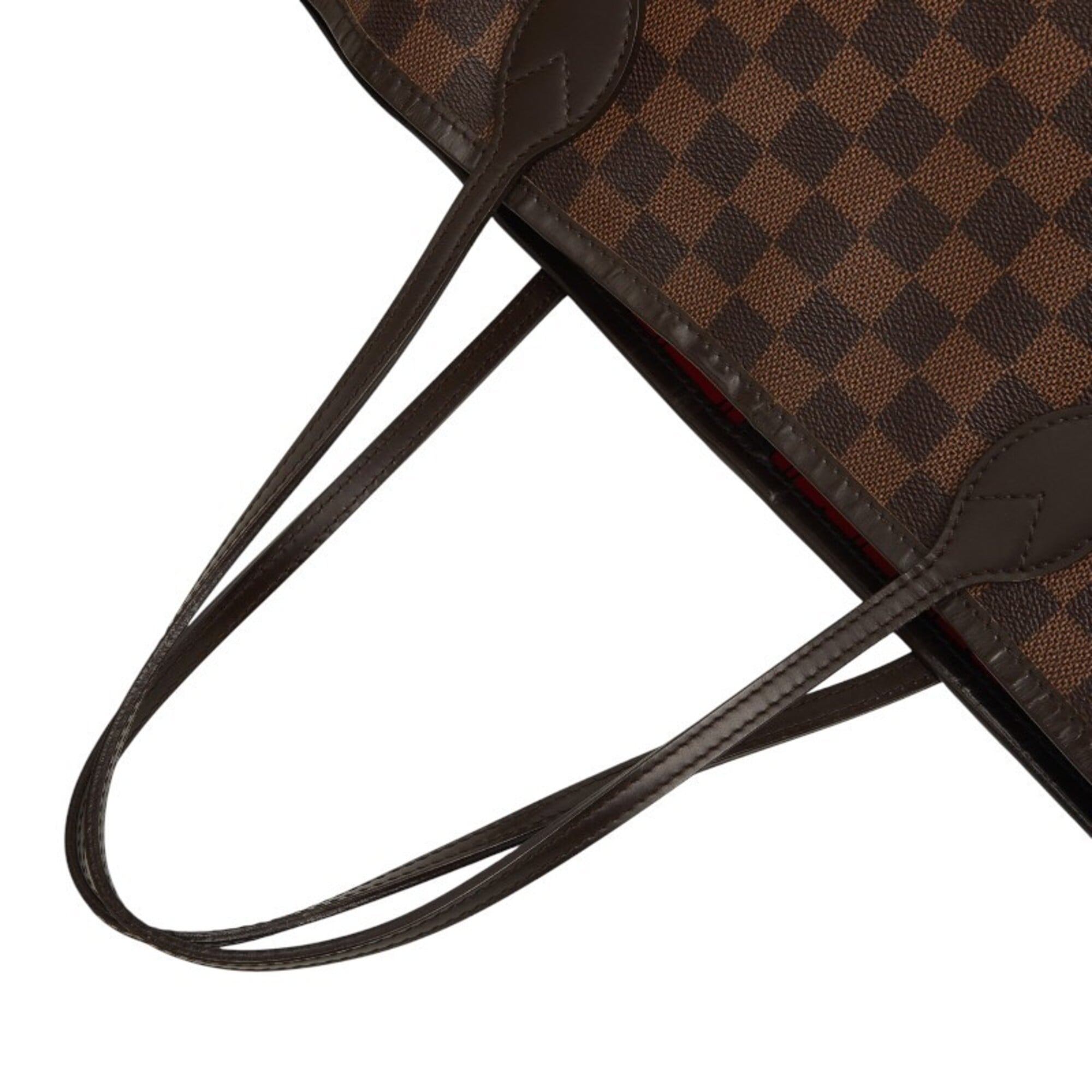 Louis Vuitton Brown Pvc Leather Shoulder Bag Tote Bag (Pre-Owned)