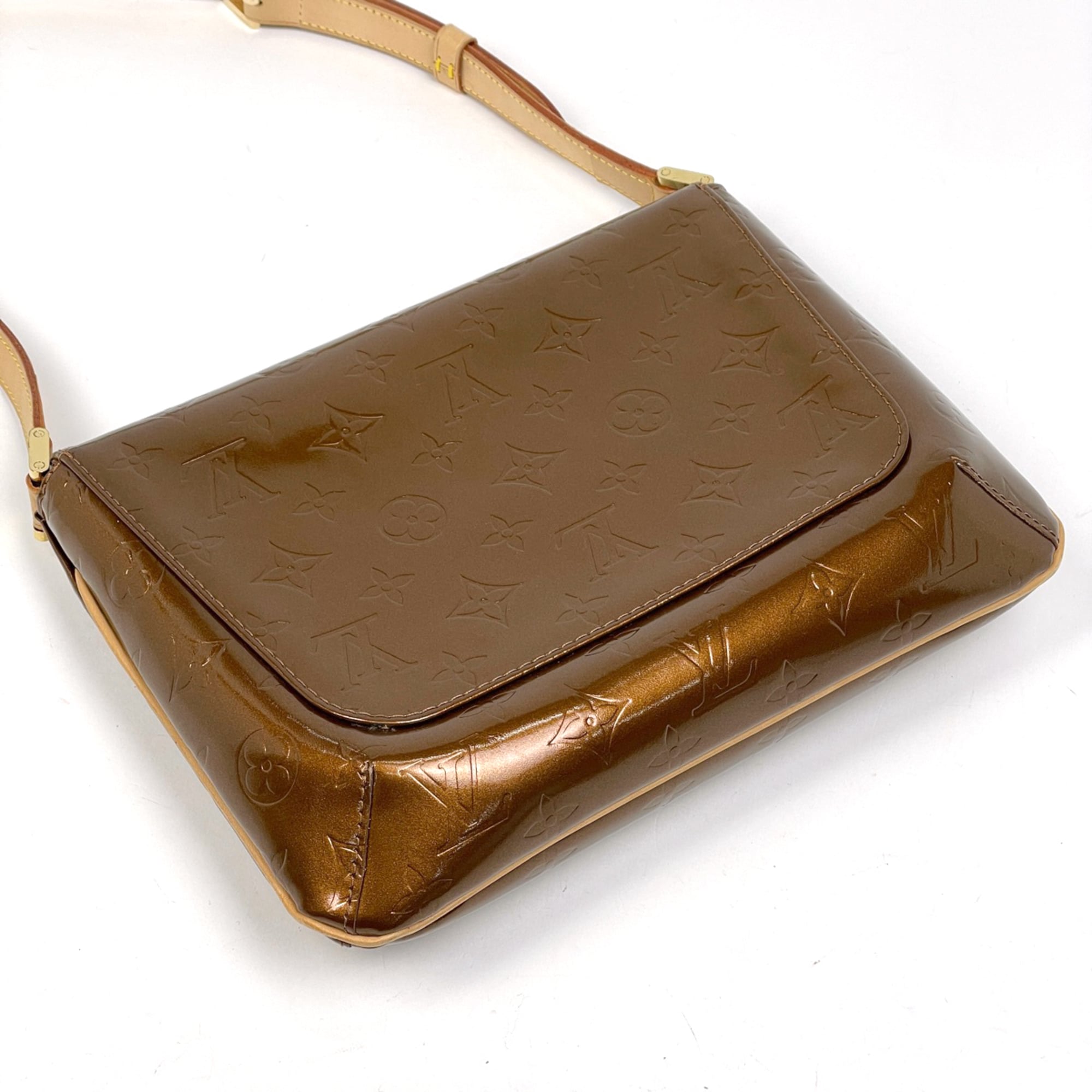 Louis Vuitton Bronze Monogram Vernis Shoulder Bag (Pre-Owned)