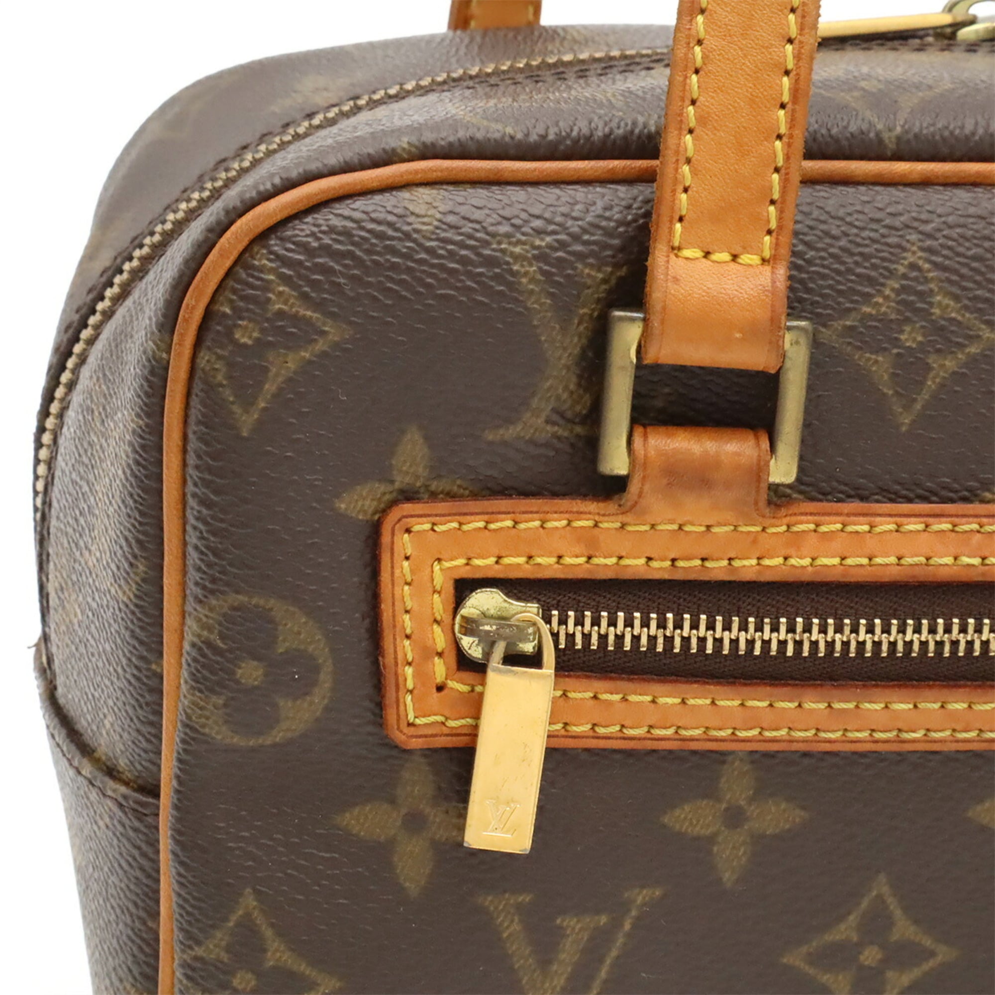 Louis Vuitton Brown Monogram Canvas Pvc Coated Canvas Shoulder Bag (Pre-Owned)