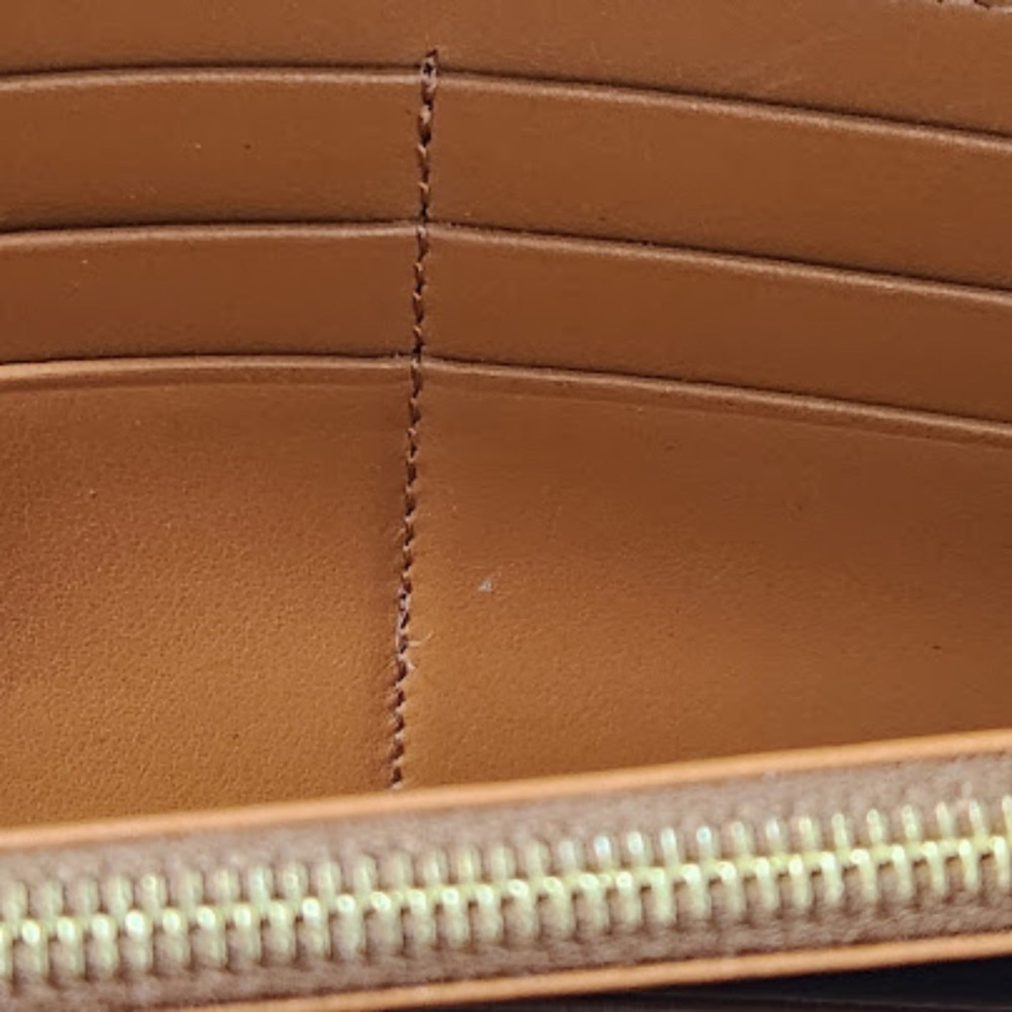 Celine Brown Pvc Long Wallet (Bi-Fold) (Pre-Owned)