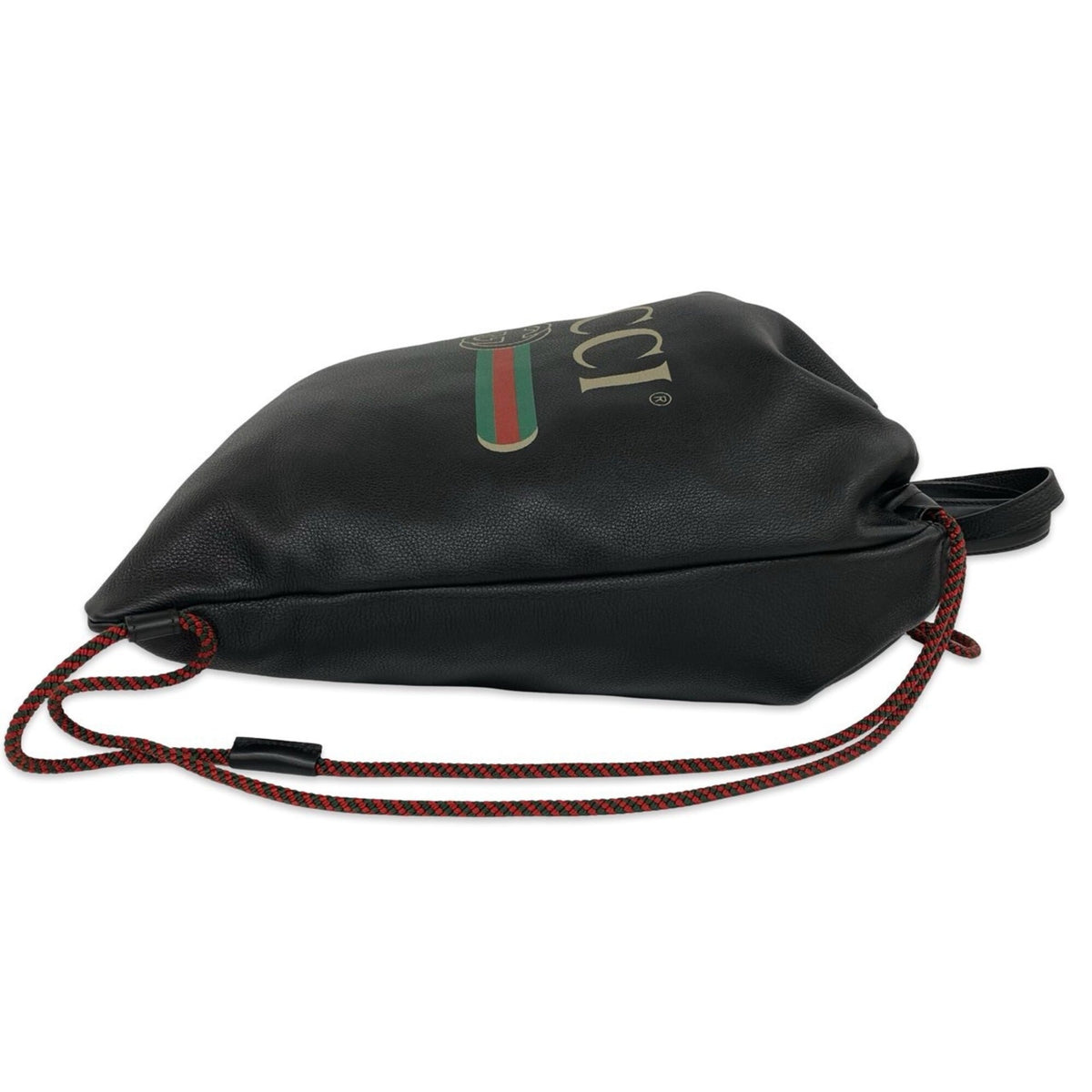 Gucci Black Leather Backpack (Pre-Owned)