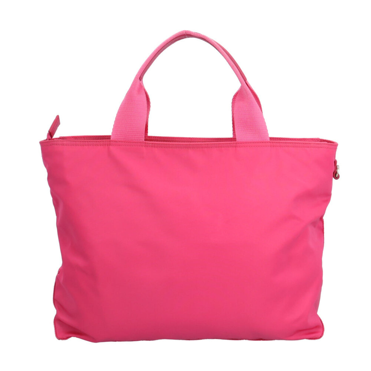 Prada Fuxia Pink Nylon Handbag Shoulder Bag (Pre-Owned)