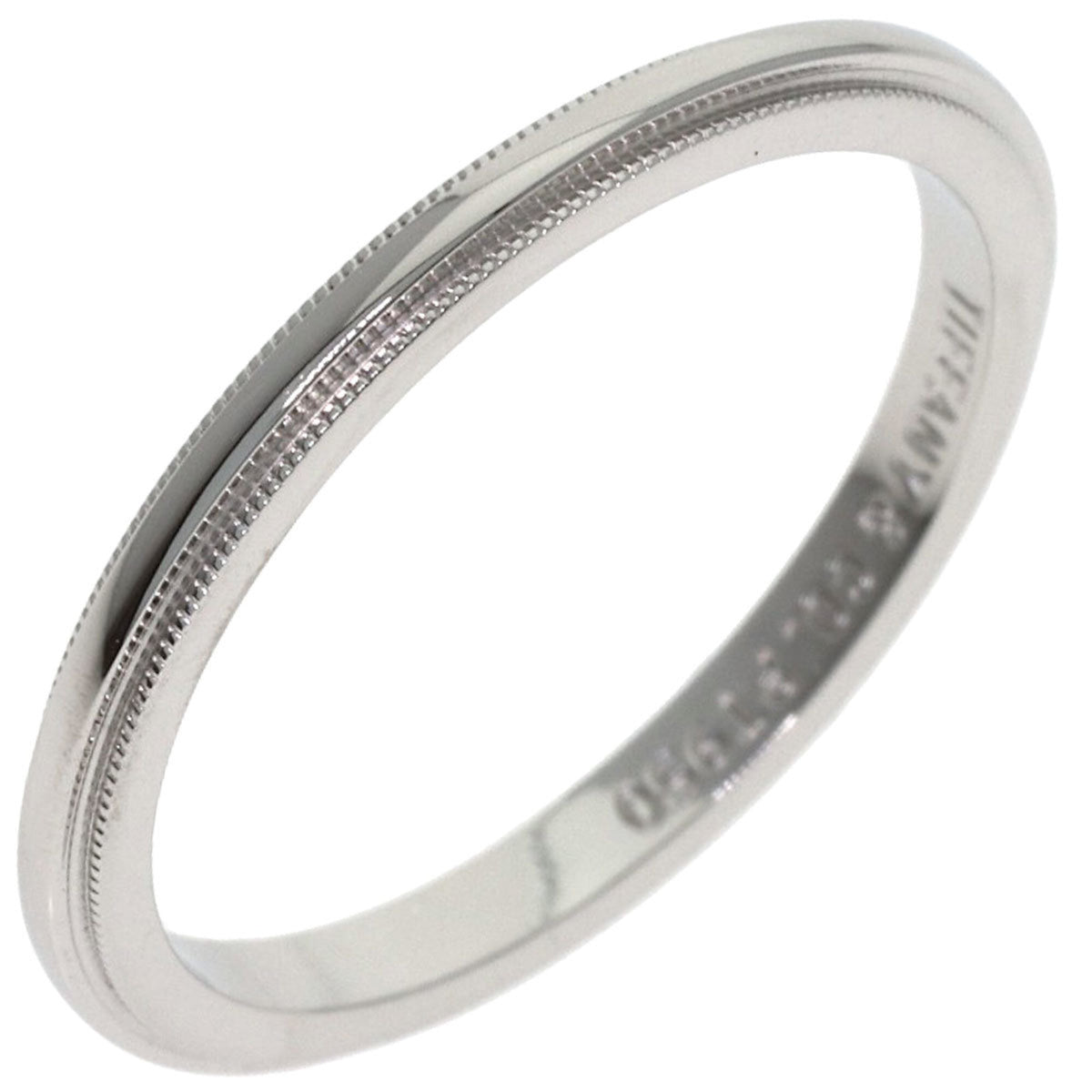 Tiffany Platinum 950 Band Ring (Pre-Owned)