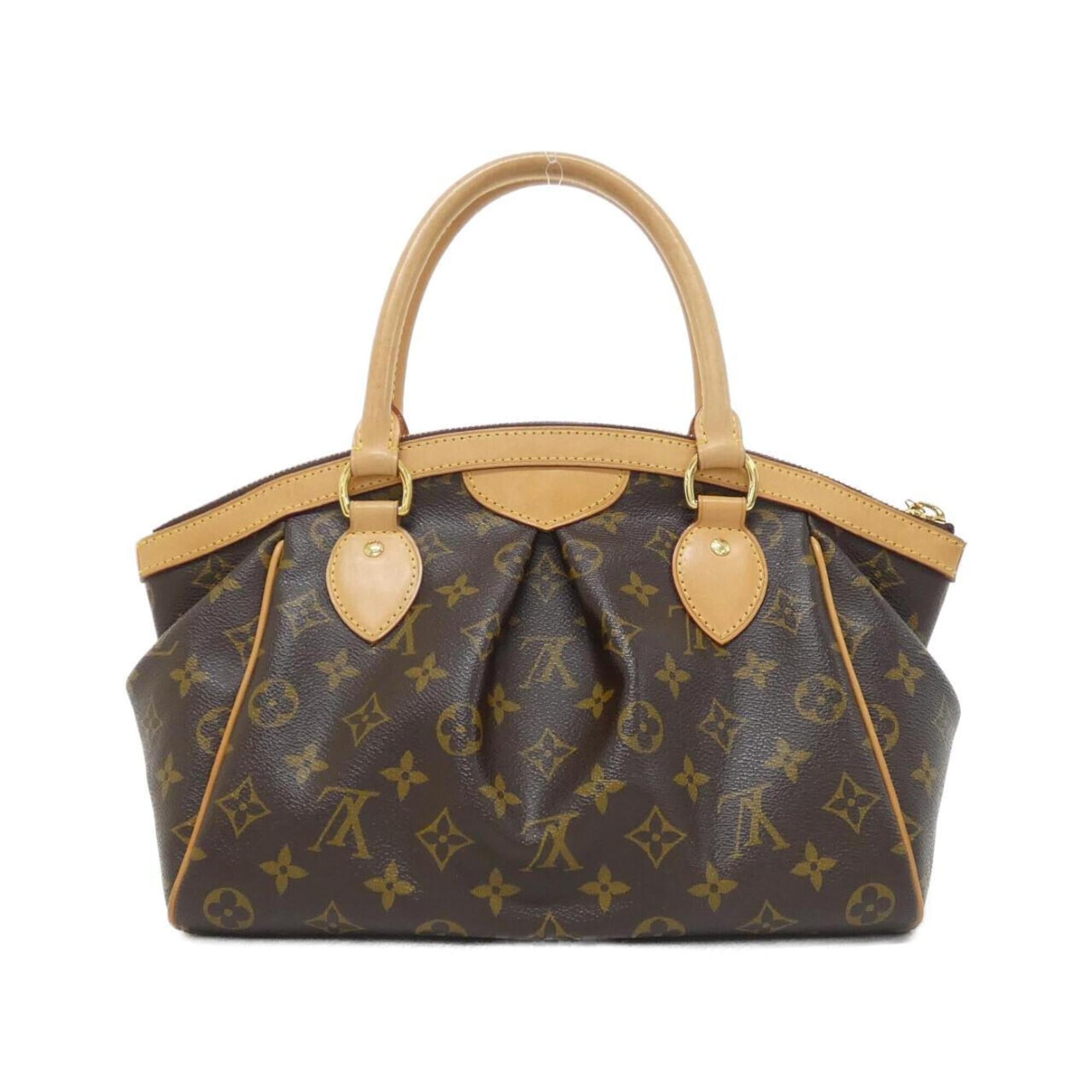 Louis Vuitton Marron Monogram Coated Canvas Handbag (Pre-Owned)