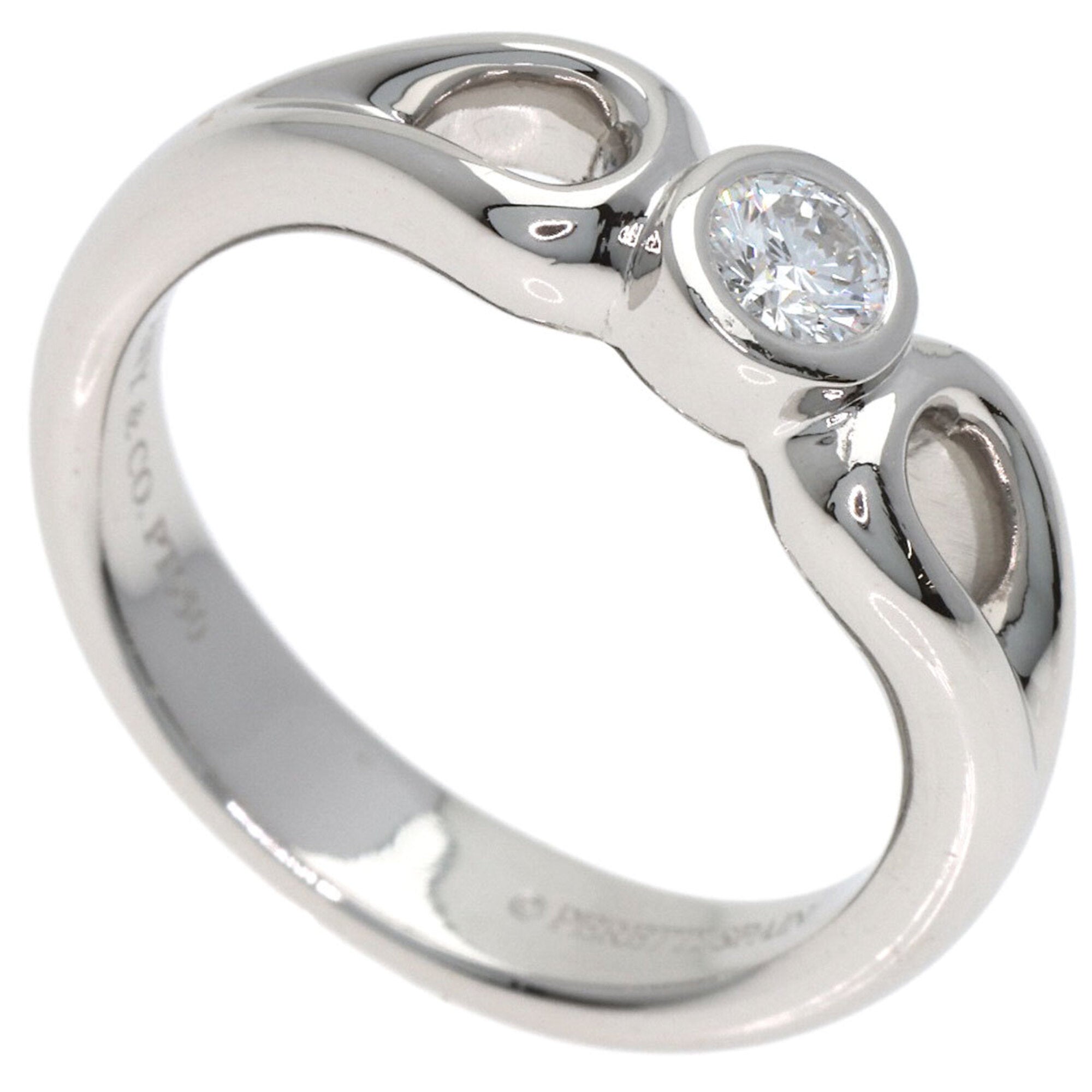 Tiffany Platinum 950 Band Ring (Pre-Owned)