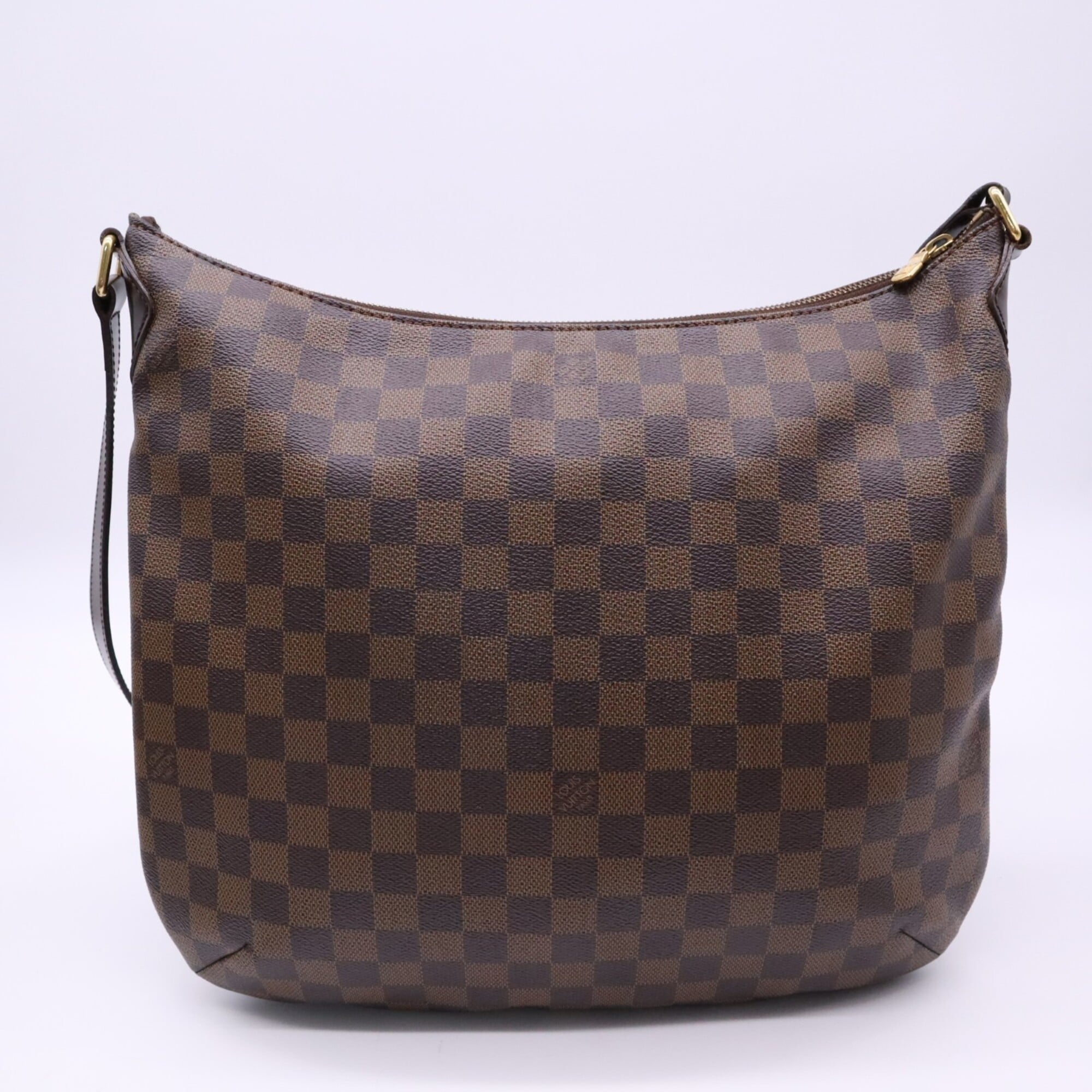 Louis Vuitton Damier Beige Brown Coated Canvas Leather Handbag (Pre-Owned)