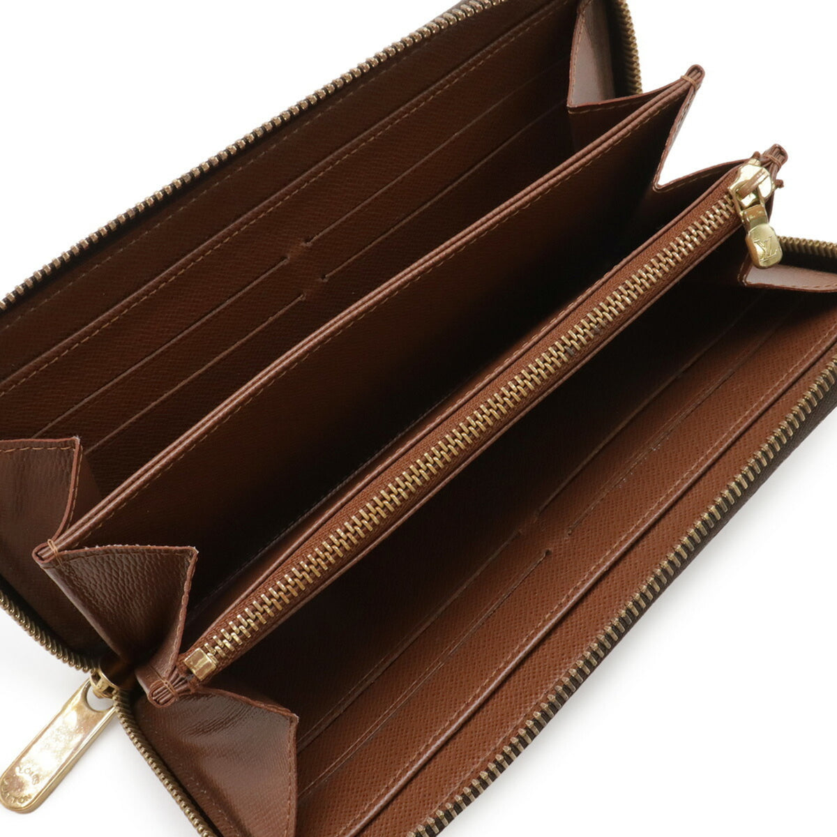 Louis Vuitton Monogram Brown Monogram Long Wallet (Bi-Fold) (Pre-Owned)