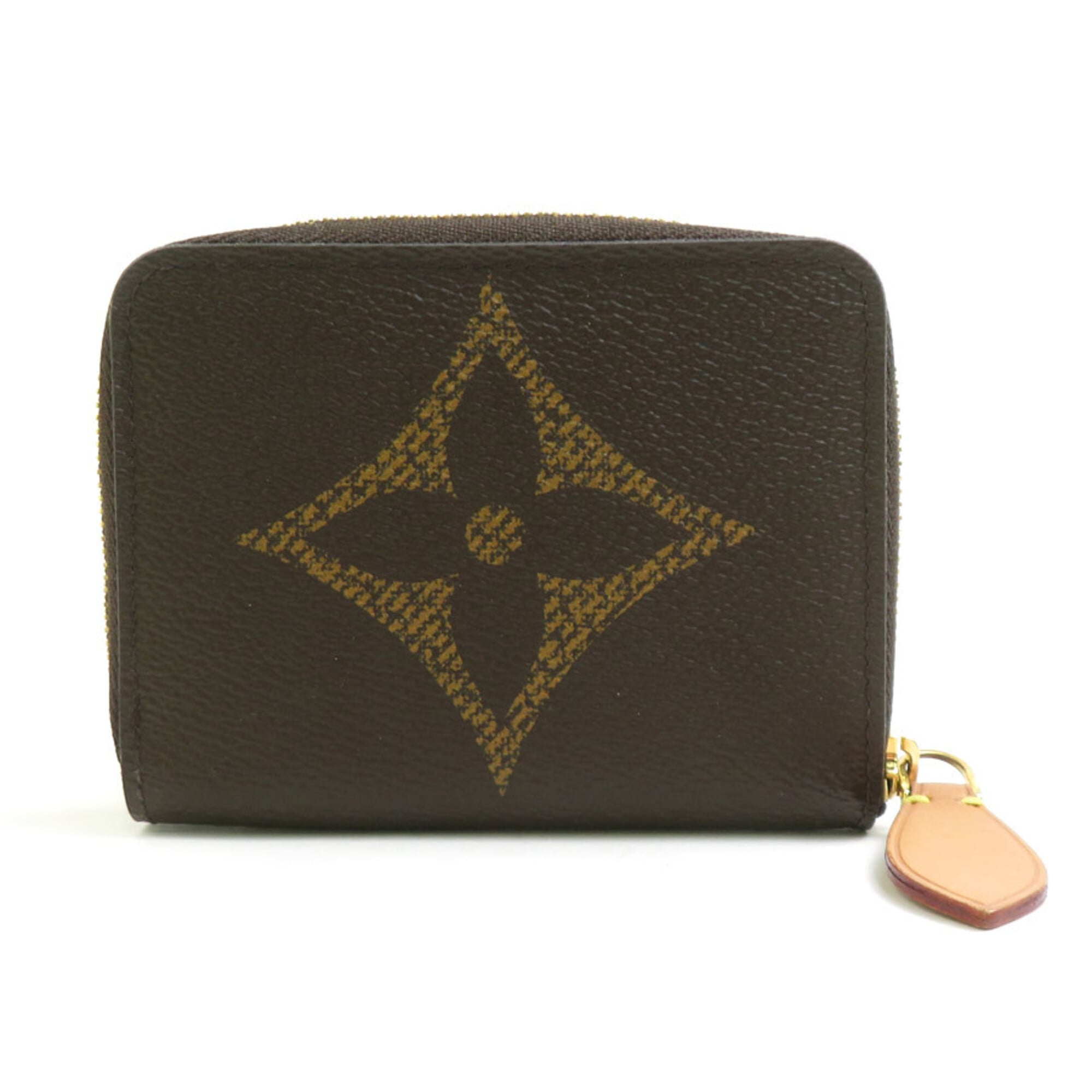 Louis Vuitton Brown Monogram Coin Purse/Coin Case (Pre-Owned)