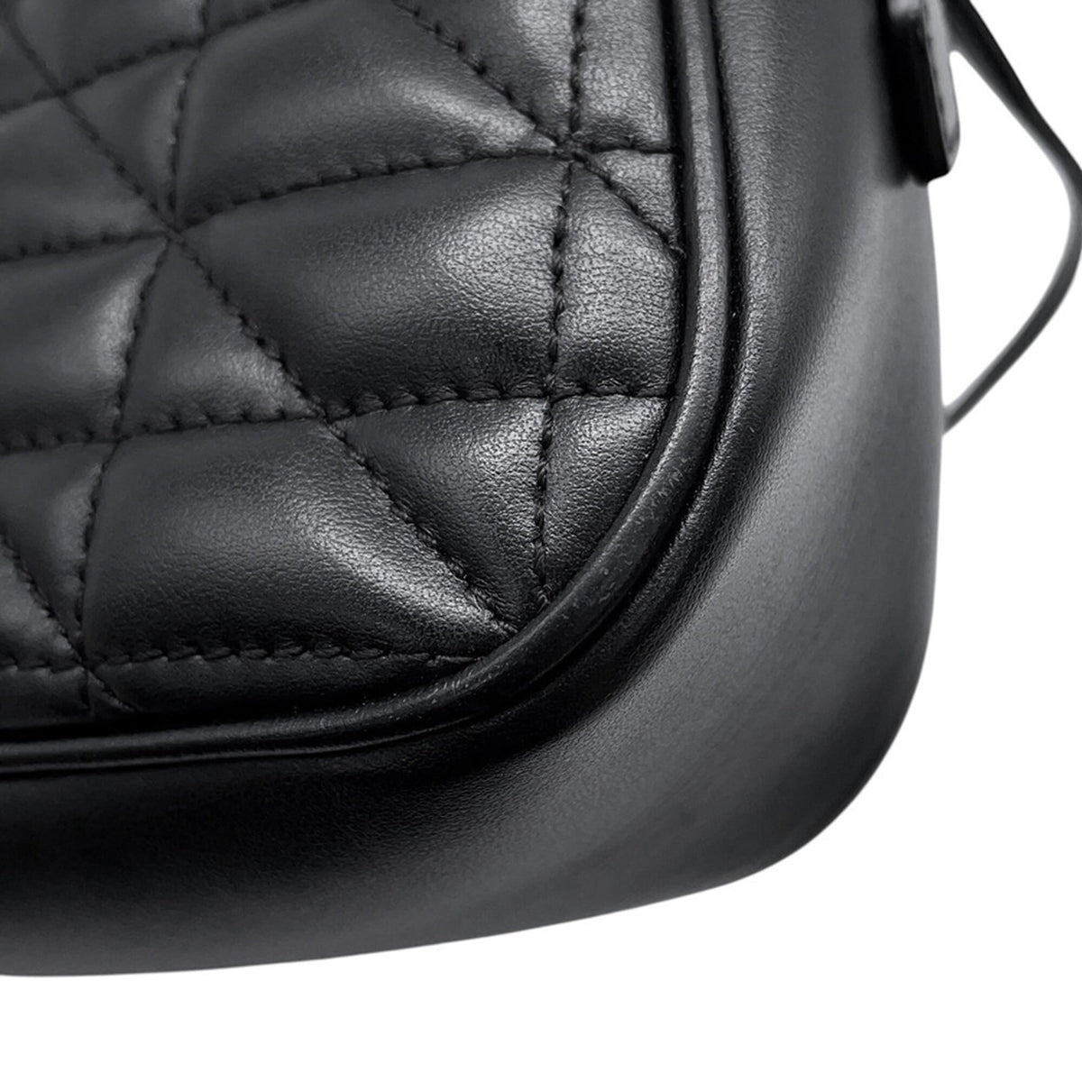 Gucci Black Leather Handbag Shoulder Bag (Pre-Owned)