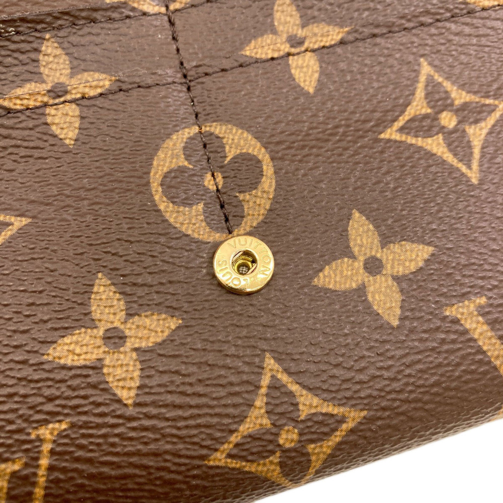 Louis Vuitton Monogram Monogram Monogram Long Wallet (Bi-Fold) (Pre-Owned)