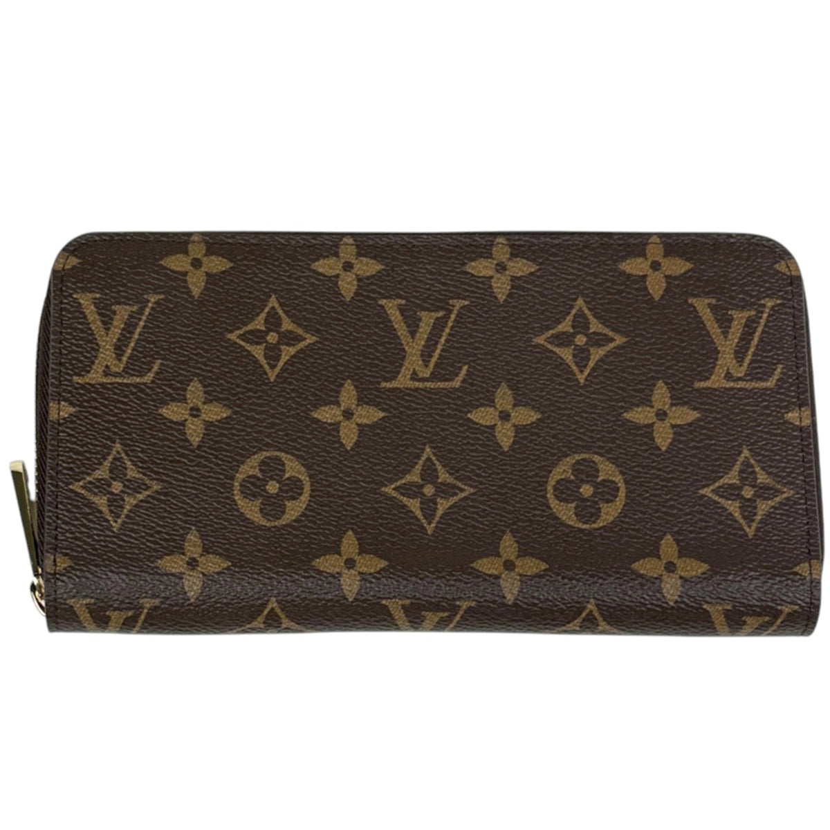 Louis Vuitton Brown Monogram Long Wallet (Bi-Fold) (Pre-Owned)