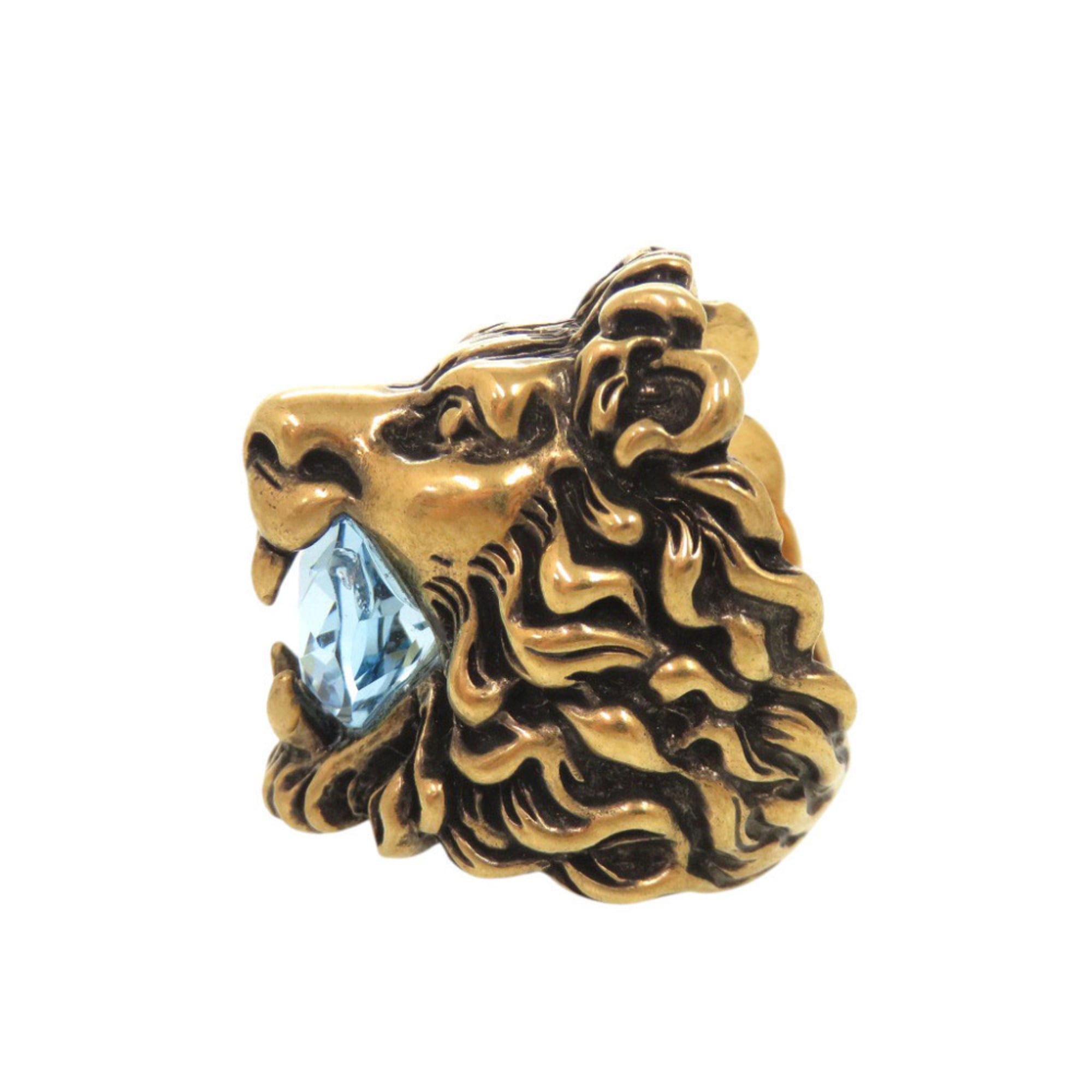 Gucci Gold Metal Band Ring (Pre-Owned)