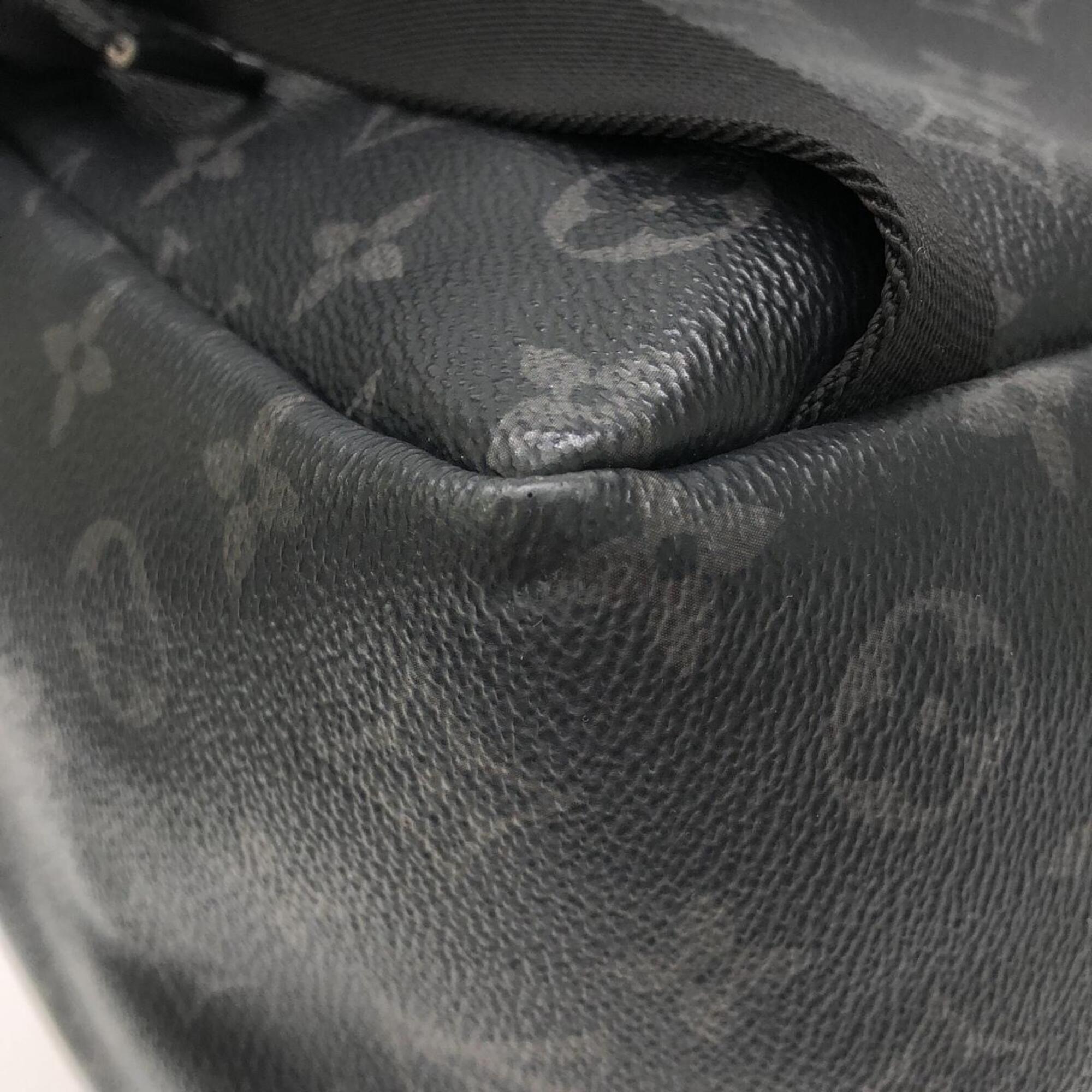 Louis Vuitton Monogram Eclipse Black Coated Canvas Backpack (Pre-Owned)