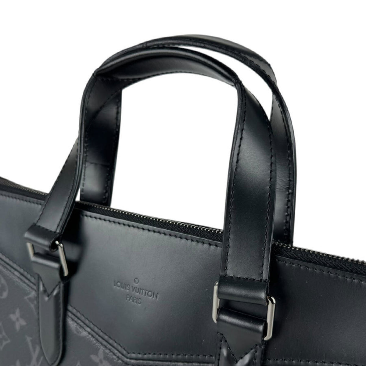 Louis Vuitton Black Gray Monogram Eclipse Monogram Eclipse Handbag Shoulder Bag (Pre-Owned)