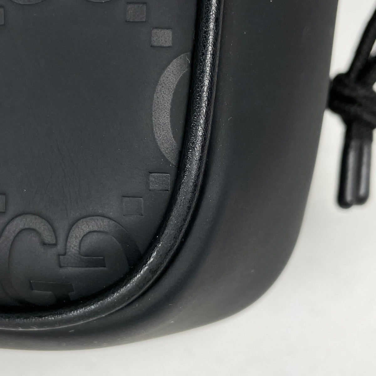 Gucci Black Leather Shoulder Bag (Pre-Owned)