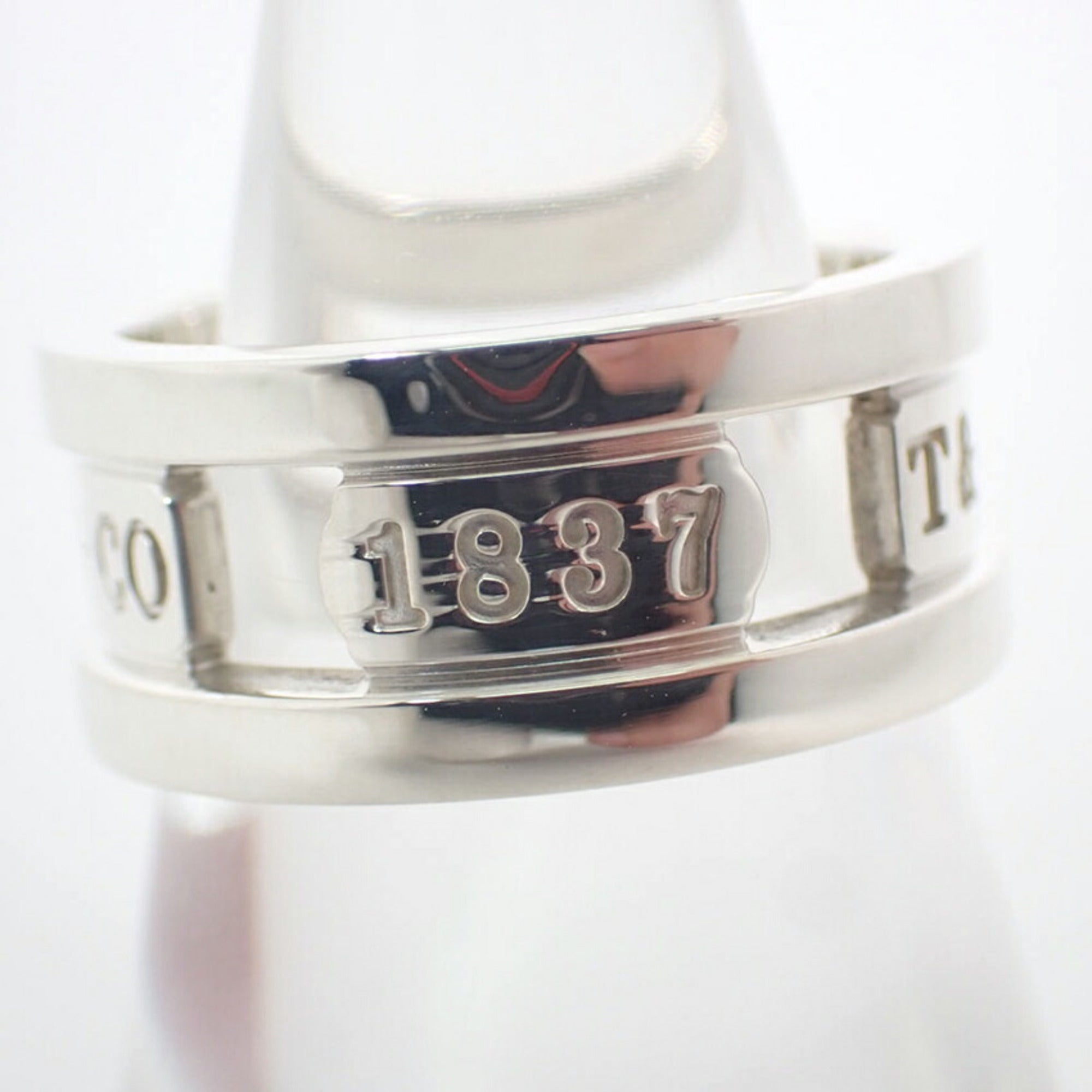Tiffany Sterling Silver 925 Band Ring (Pre-Owned)