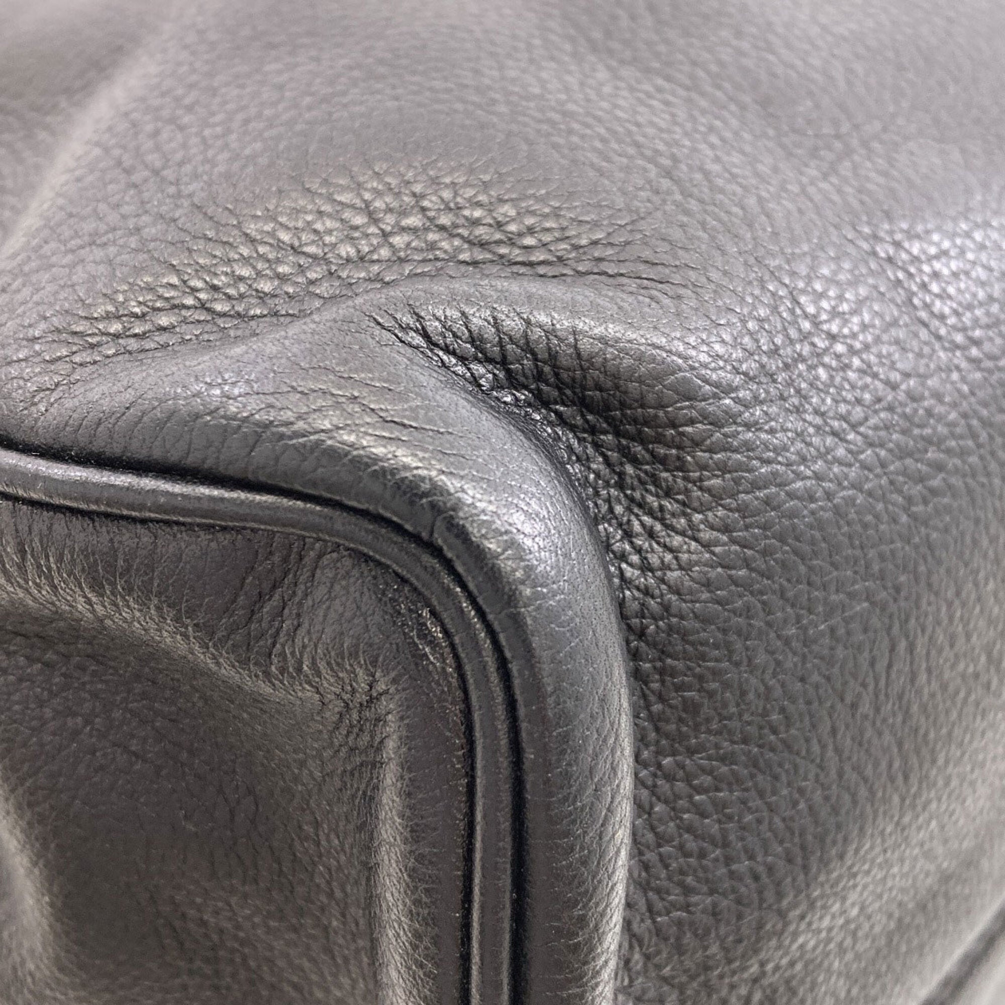 Loewe Amazona Black Leather Handbag (Pre-Owned)