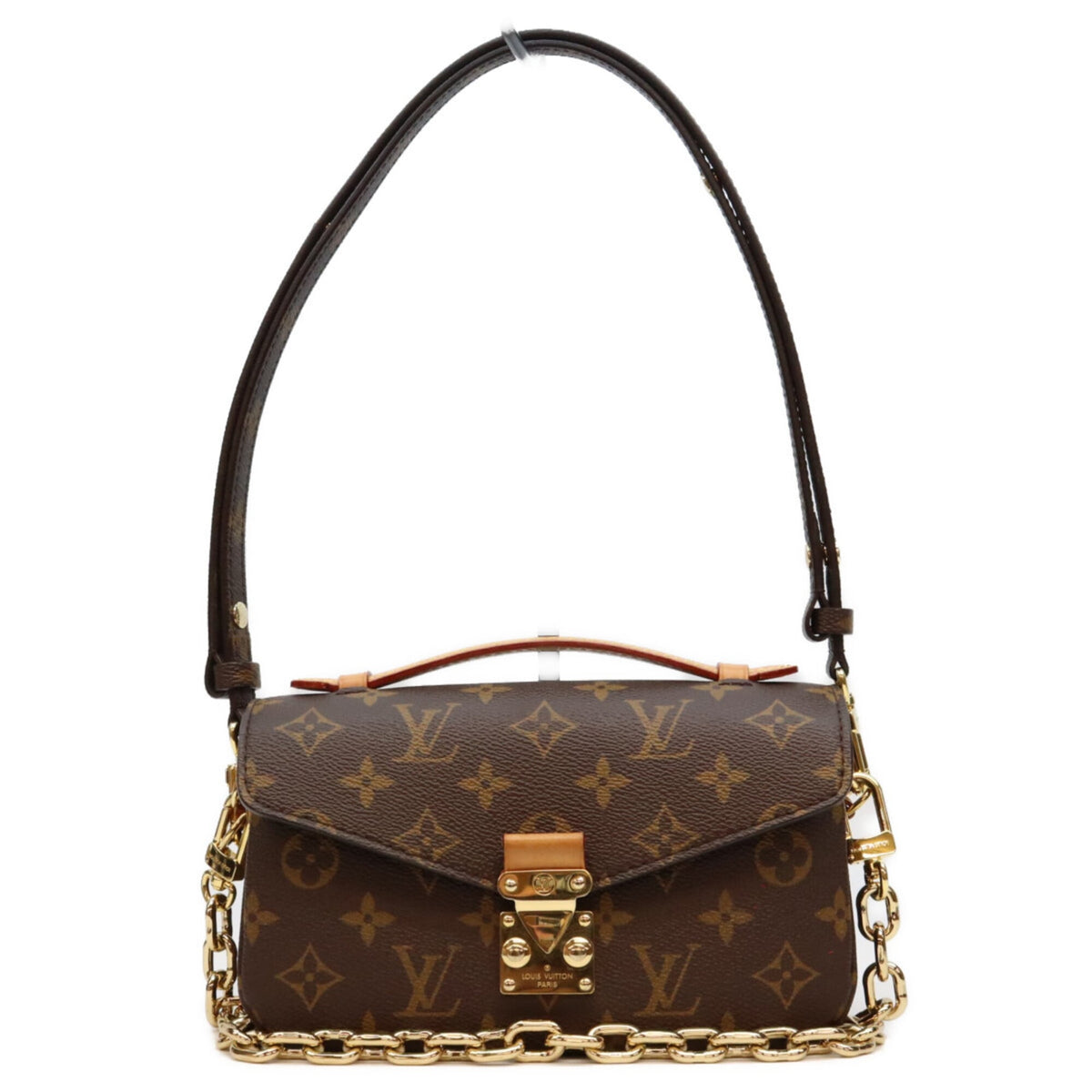 Louis Vuitton Brown Monogram Shoulder Bag (Pre-Owned)
