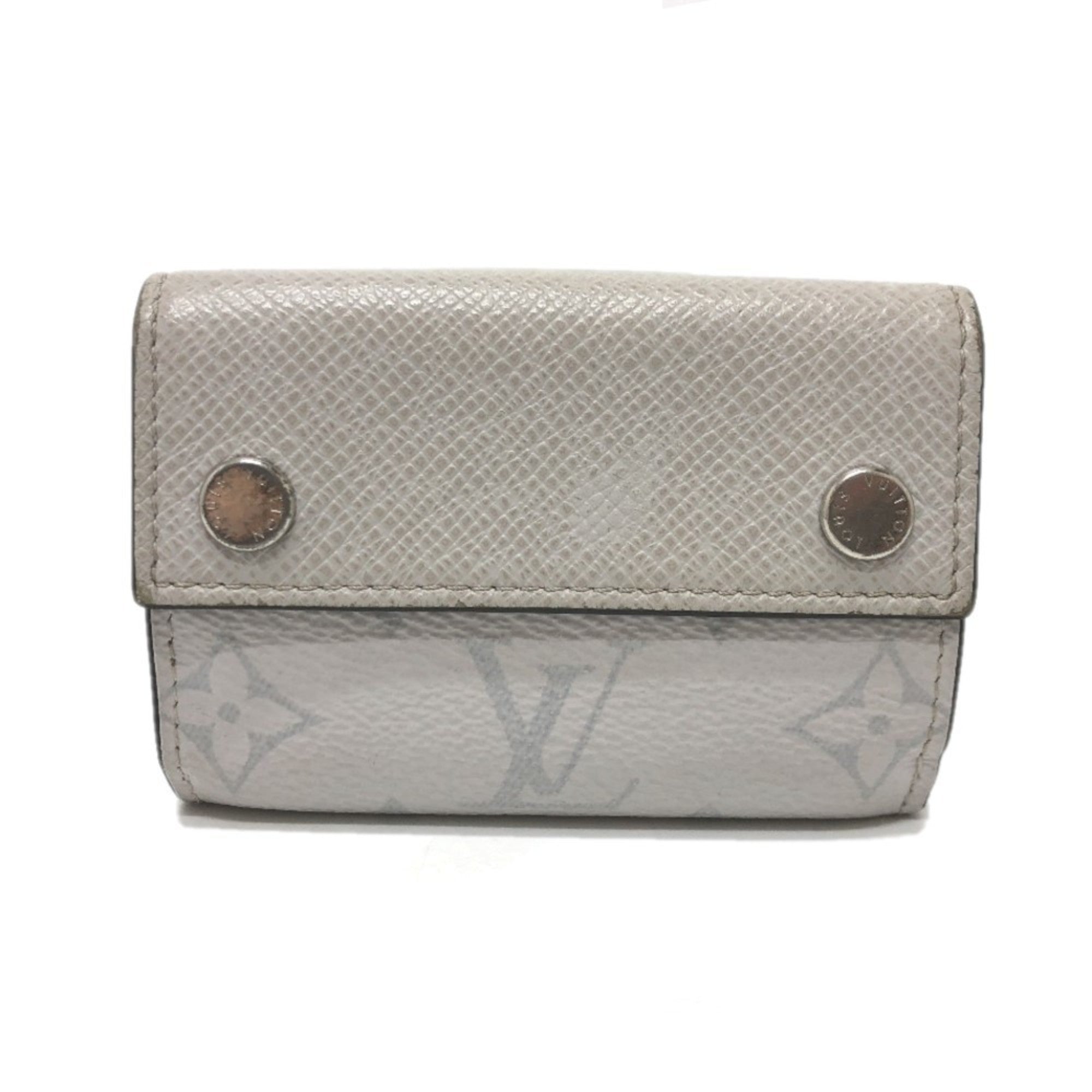 Louis Vuitton Monogram White Monogram Wallet (Tri-Fold) (Pre-Owned)