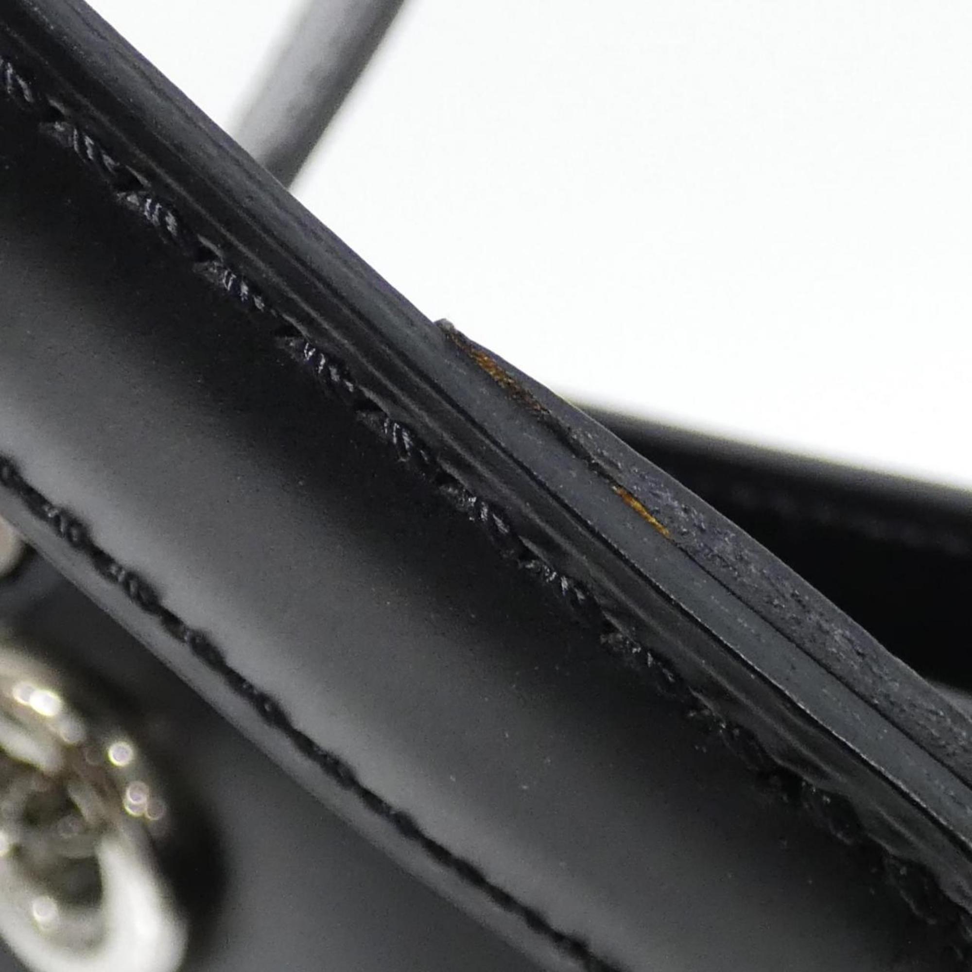 Cartier Black Leather Handbag (Pre-Owned)